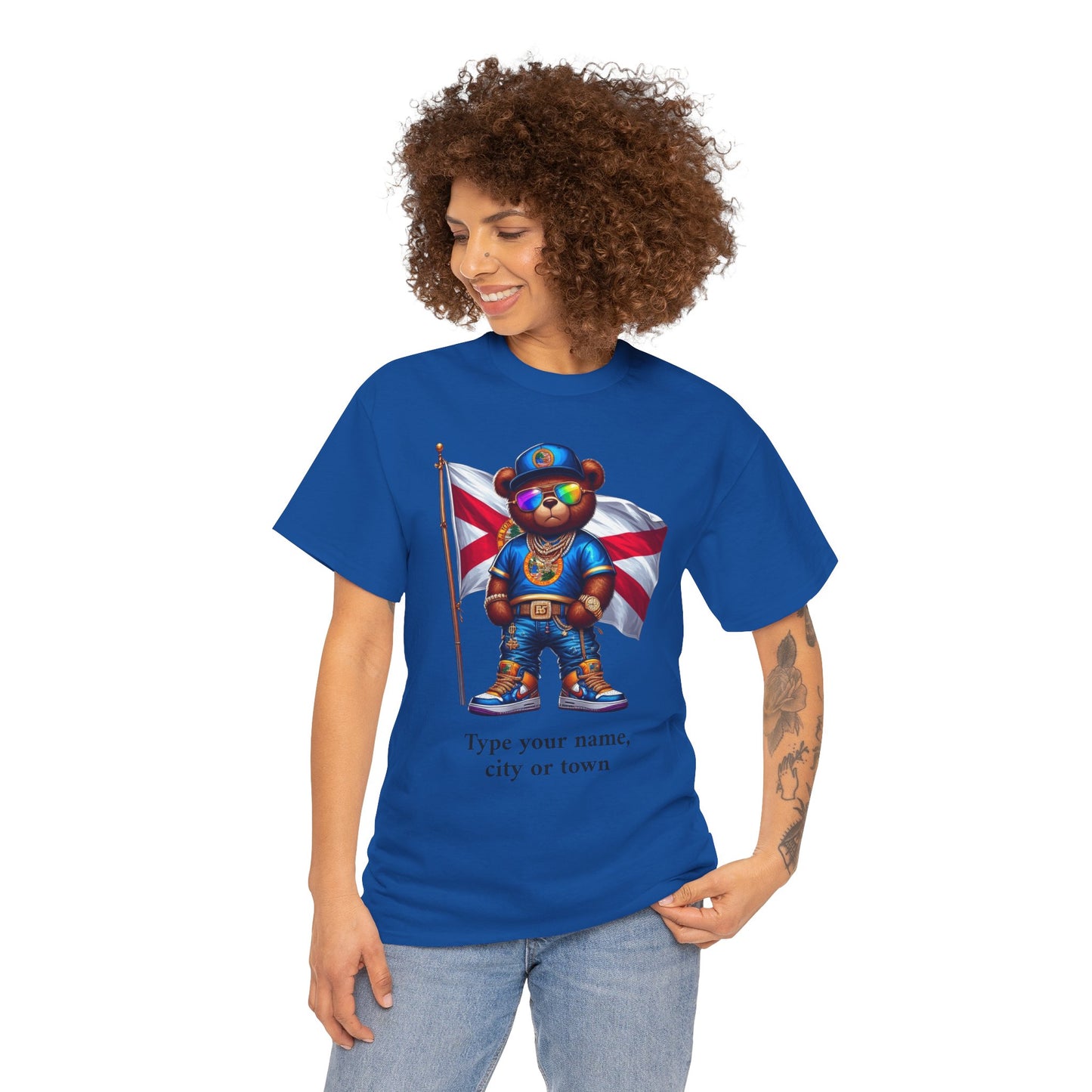 Florida Drip Bear #2 – Luxury Streetwear Graphic Tee - Personalized Unisex Shirt, also for Kids