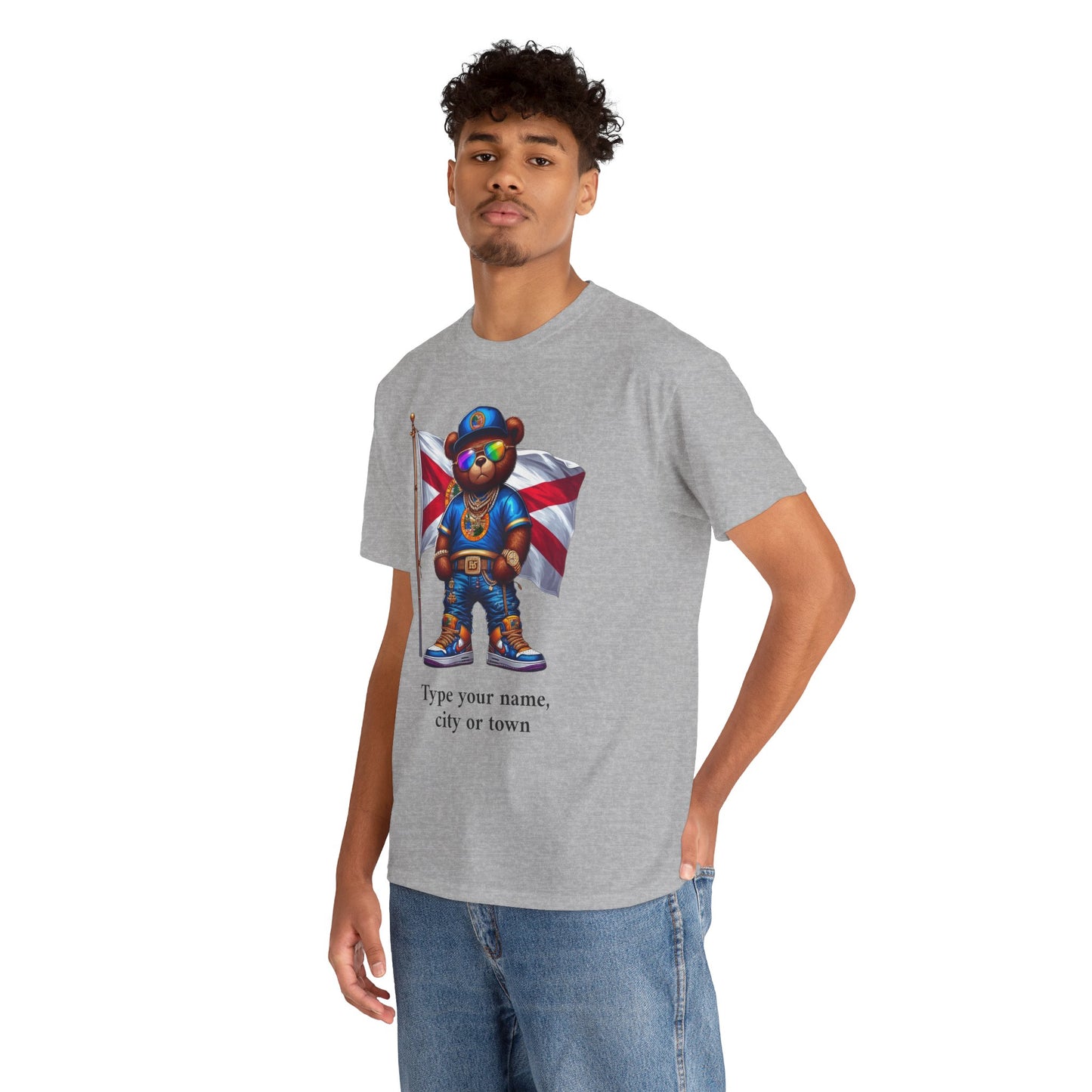 Florida Drip Bear #2 – Luxury Streetwear Graphic Tee - Personalized Unisex Shirt, also for Kids