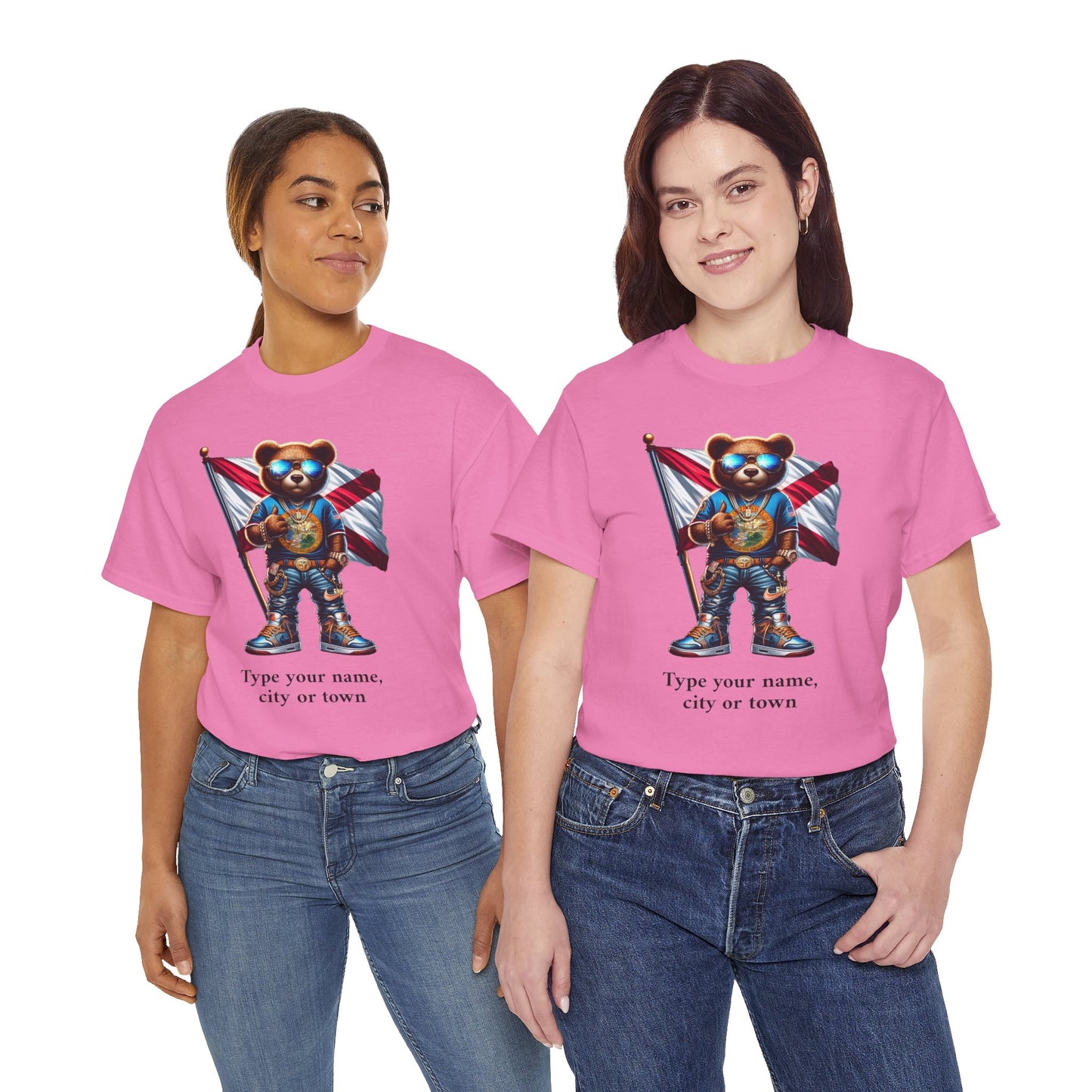 Florida Drip Bear #1 – Luxury Streetwear Graphic Tee - Personalized Unisex Shirt, also for Kids