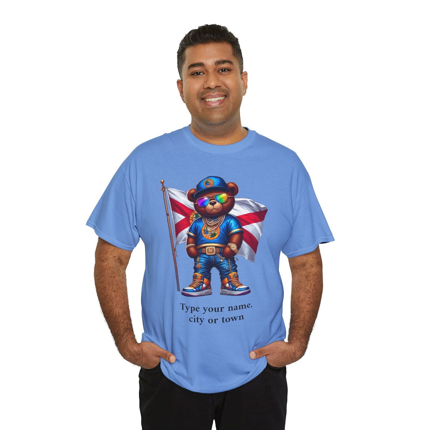 Florida Drip Bear #2 – Luxury Streetwear Graphic Tee - Personalized Unisex Shirt, also for Kids