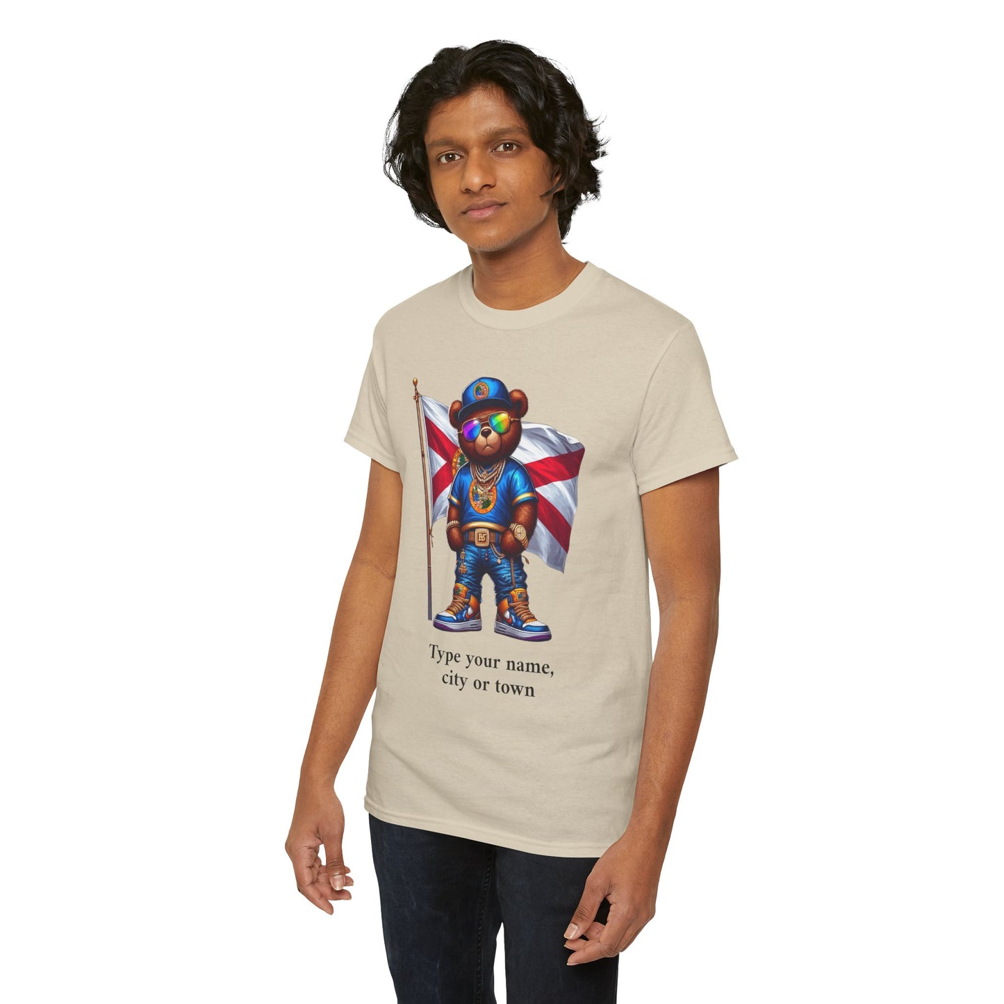 Florida Drip Bear #2 – Luxury Streetwear Graphic Tee - Personalized Unisex Shirt, also for Kids