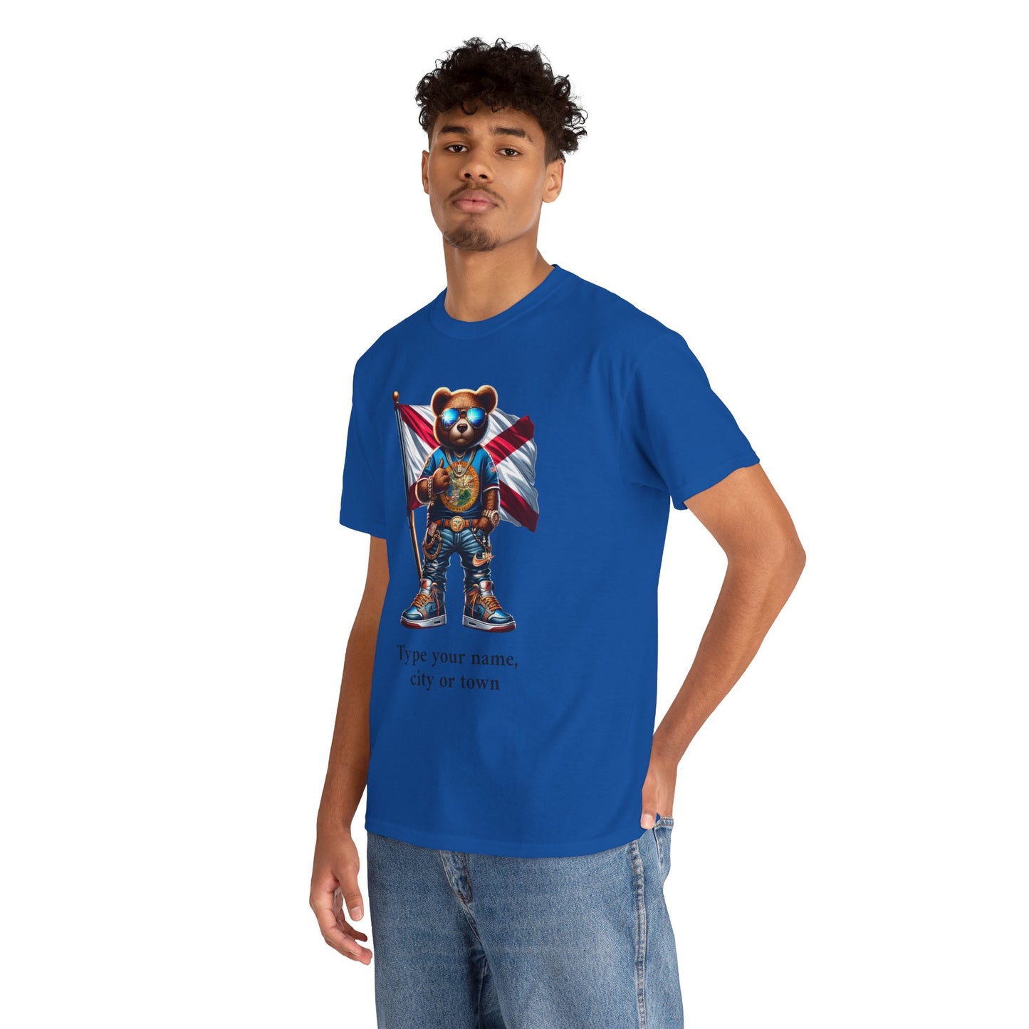 Florida Drip Bear #1 – Luxury Streetwear Graphic Tee - Personalized Unisex Shirt, also for Kids