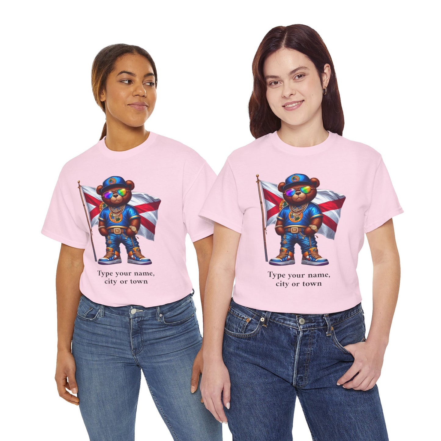 Florida Drip Bear #2 – Luxury Streetwear Graphic Tee - Personalized Unisex Shirt, also for Kids