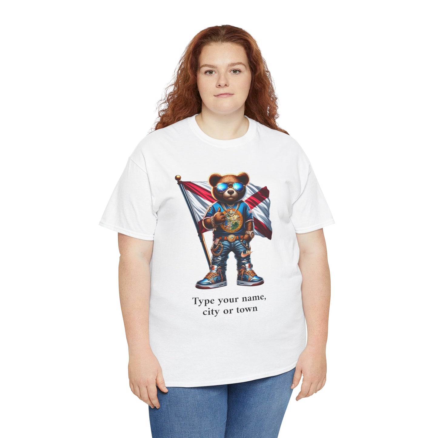 Florida Drip Bear #1 – Luxury Streetwear Graphic Tee - Personalized Unisex Shirt, also for Kids