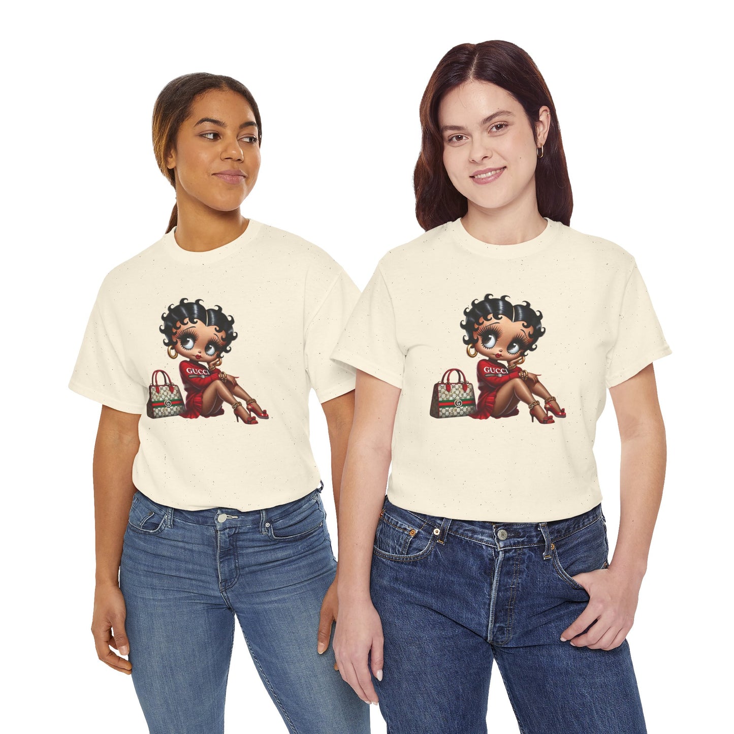 Graphic Tee Shirt - Stylish Betty Boop Inspired Design