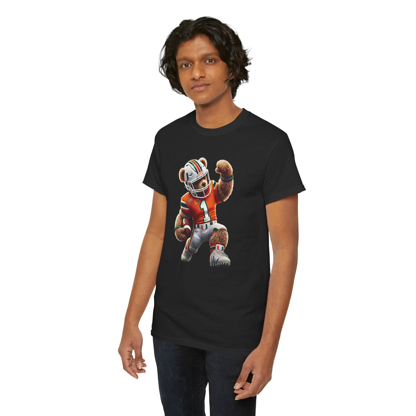 Miami Hurricanes Football Teddy Tee (Express Delivery available)