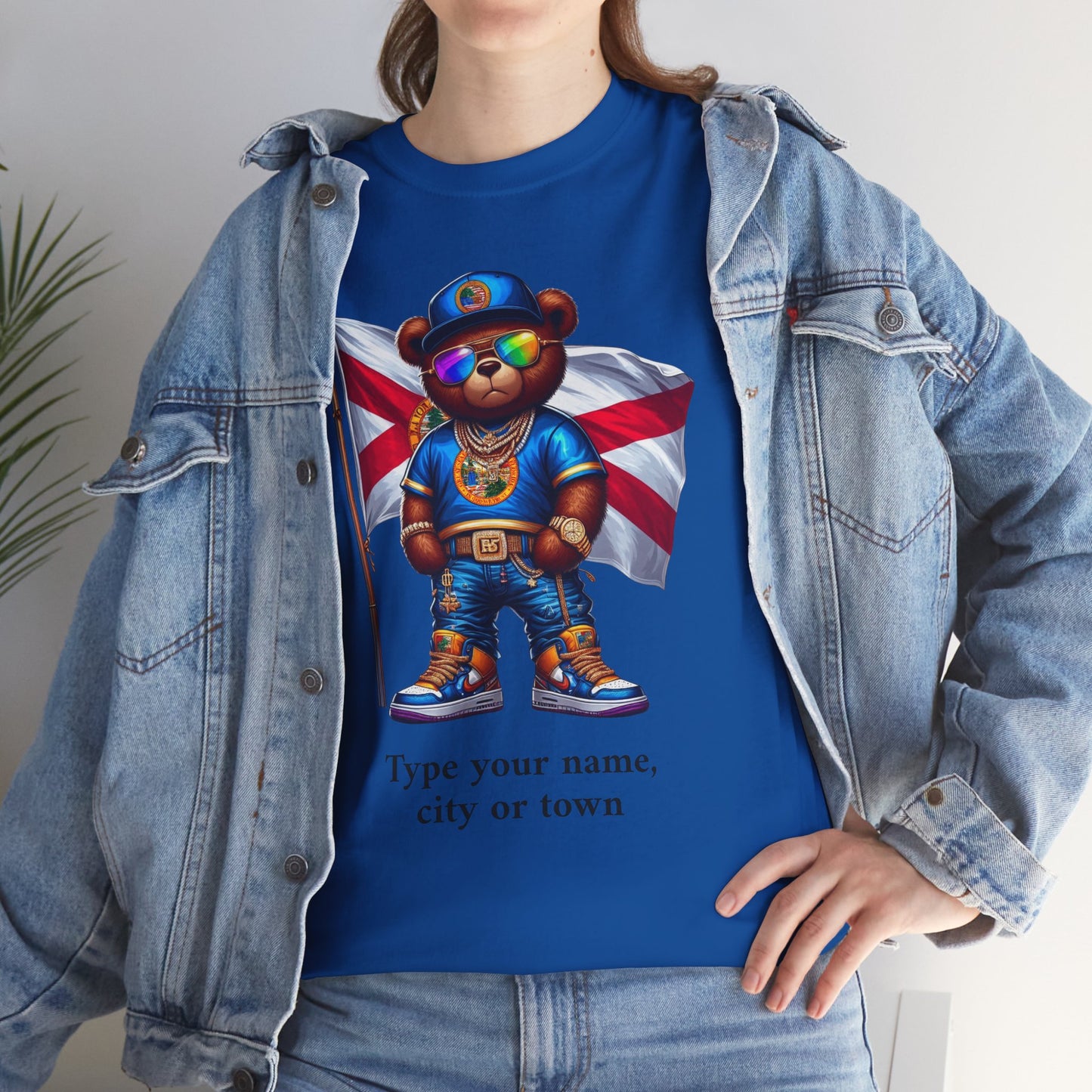 Florida Drip Bear #2 – Luxury Streetwear Graphic Tee - Personalized Unisex Shirt, also for Kids