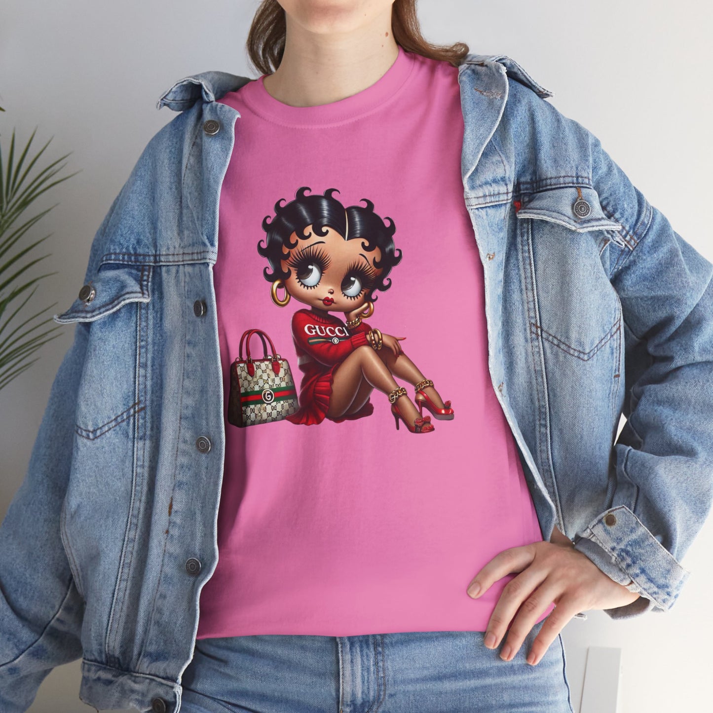 Graphic Tee Shirt - Stylish Betty Boop Inspired Design