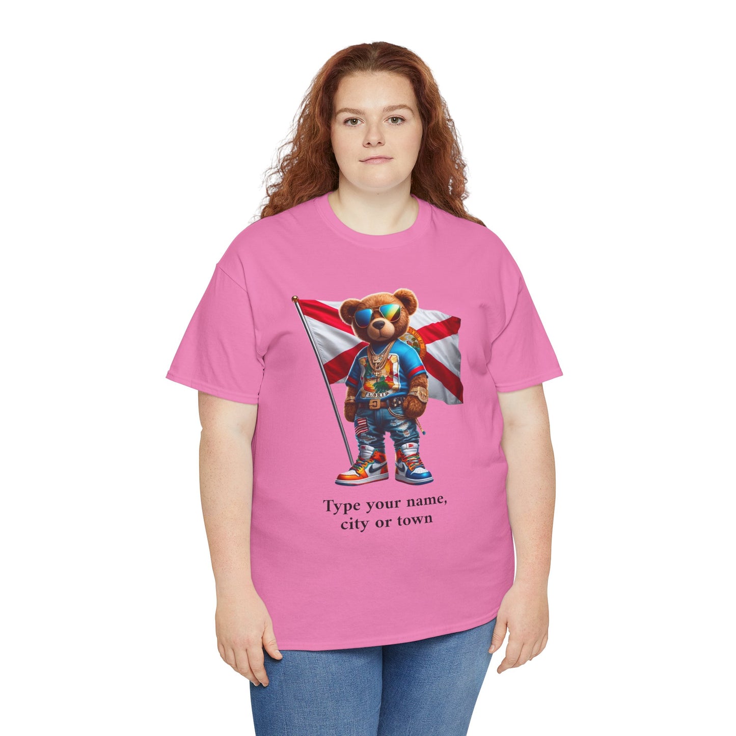 Florida Drip Bear #4 – Luxury Streetwear Graphic Tee - Personalized Unisex Shirt, also for Kids