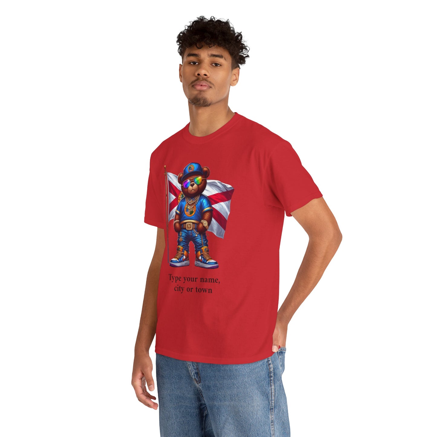 Florida Drip Bear #2 – Luxury Streetwear Graphic Tee - Personalized Unisex Shirt, also for Kids