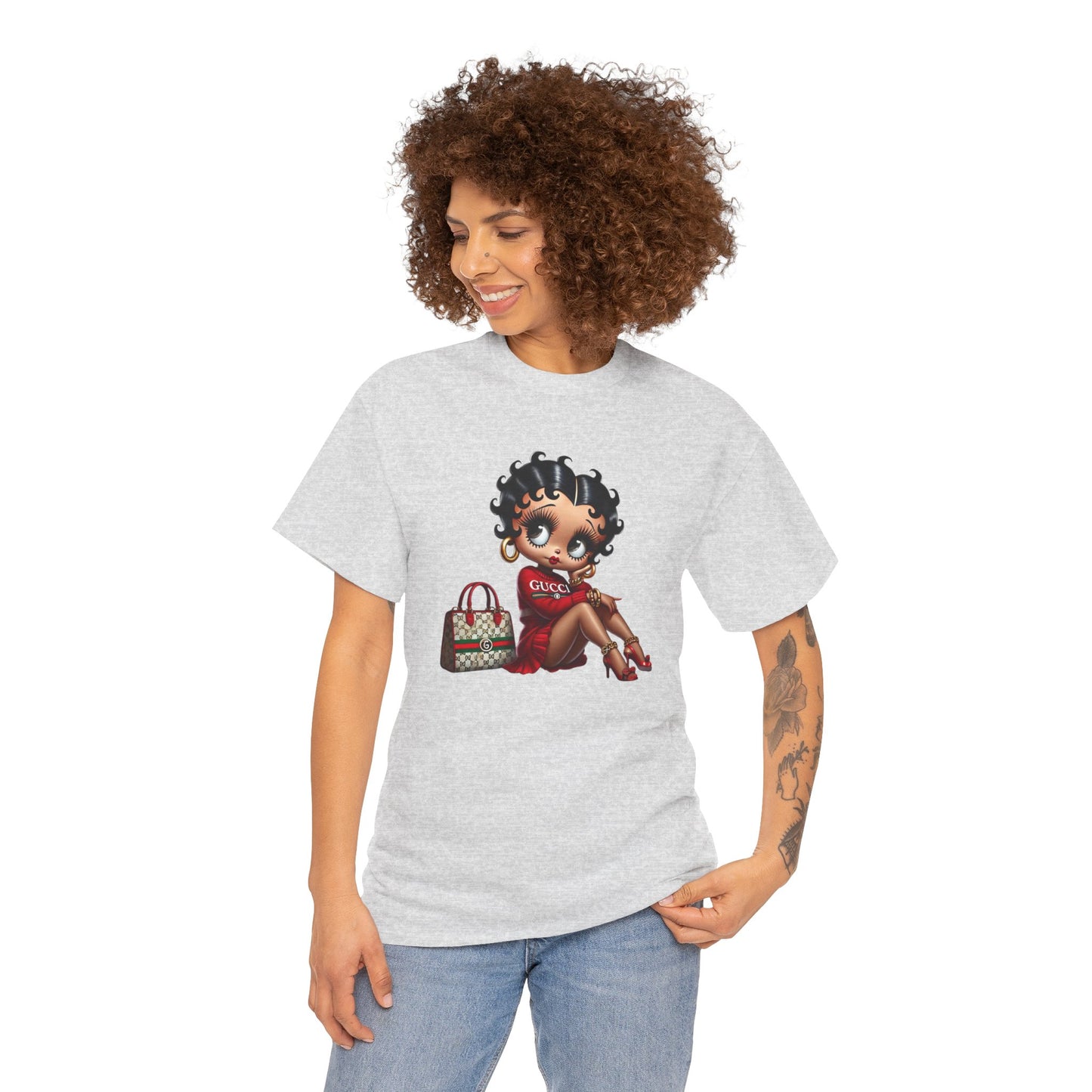 Graphic Tee Shirt - Stylish Betty Boop Inspired Design