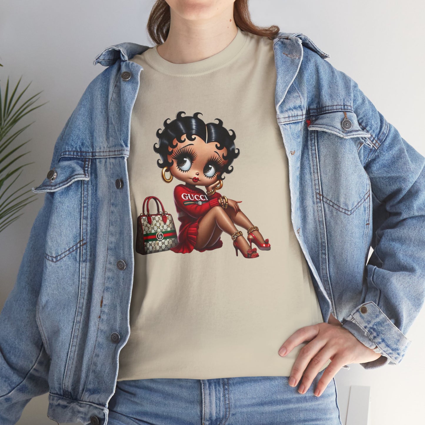 Graphic Tee Shirt - Stylish Betty Boop Inspired Design