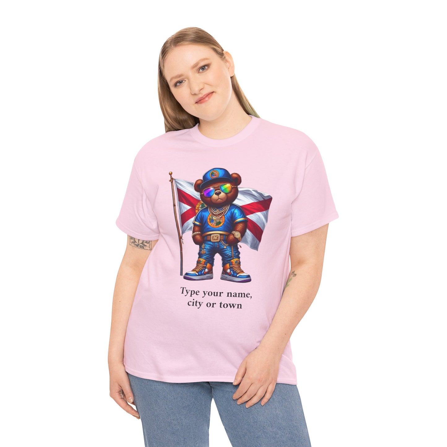 Florida Drip Bear #2 – Luxury Streetwear Graphic Tee - Personalized Unisex Shirt, also for Kids