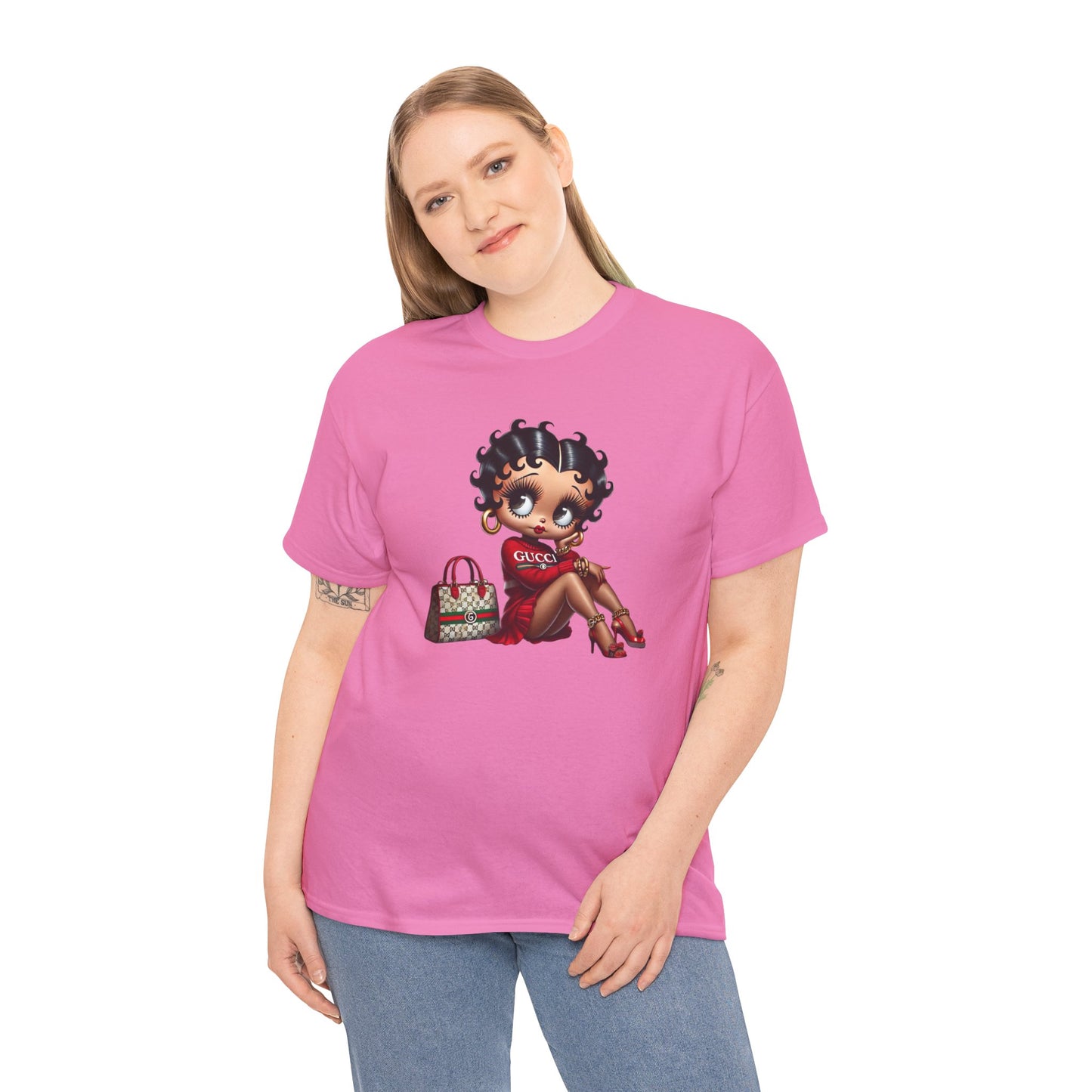 Graphic Tee Shirt - Stylish Betty Boop Inspired Design