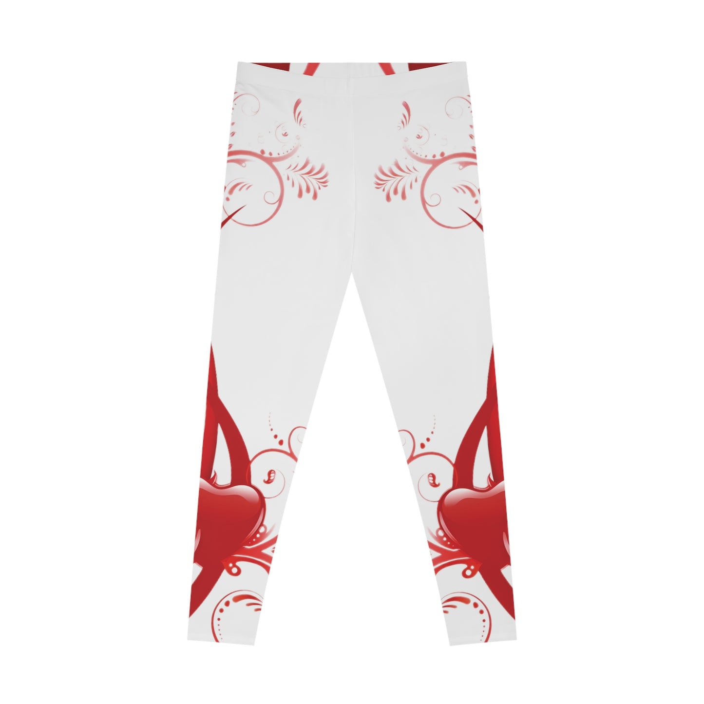 Graphic Heart Leggings – Wear Your Heart in Style ❤️Trendy High-Quality Leggings - Inspired by Designer Fashion
