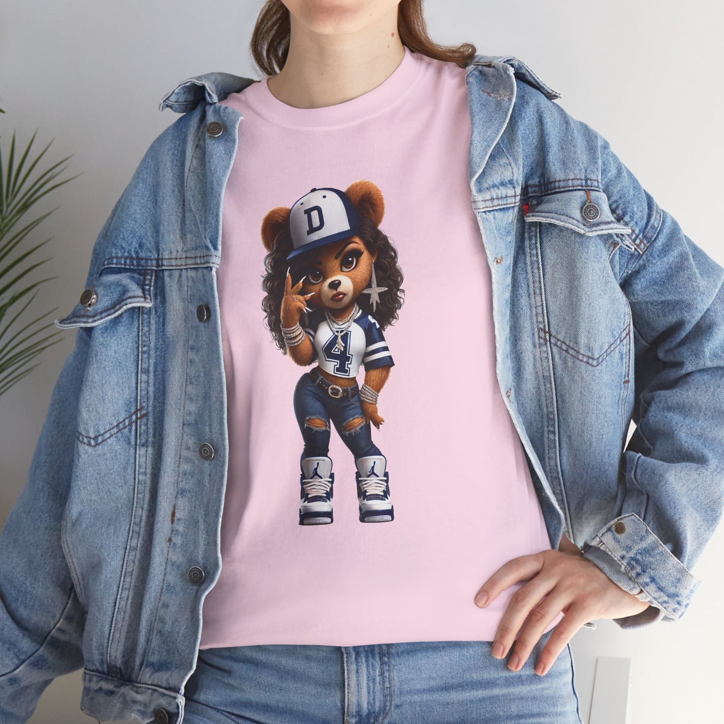 NFL Dallas Cowboys Women's Teddy Bear T-Shirt