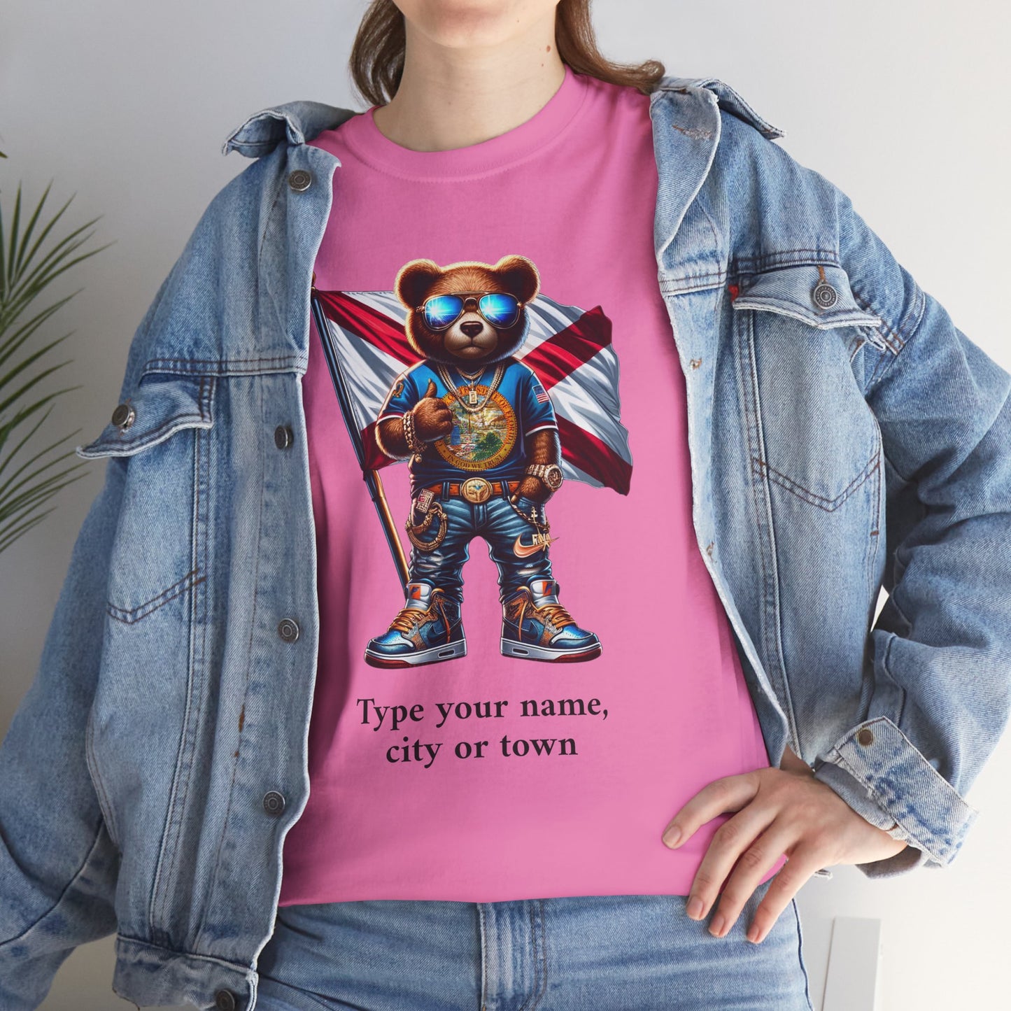Florida Drip Bear #1 – Luxury Streetwear Graphic Tee - Personalized Unisex Shirt, also for Kids