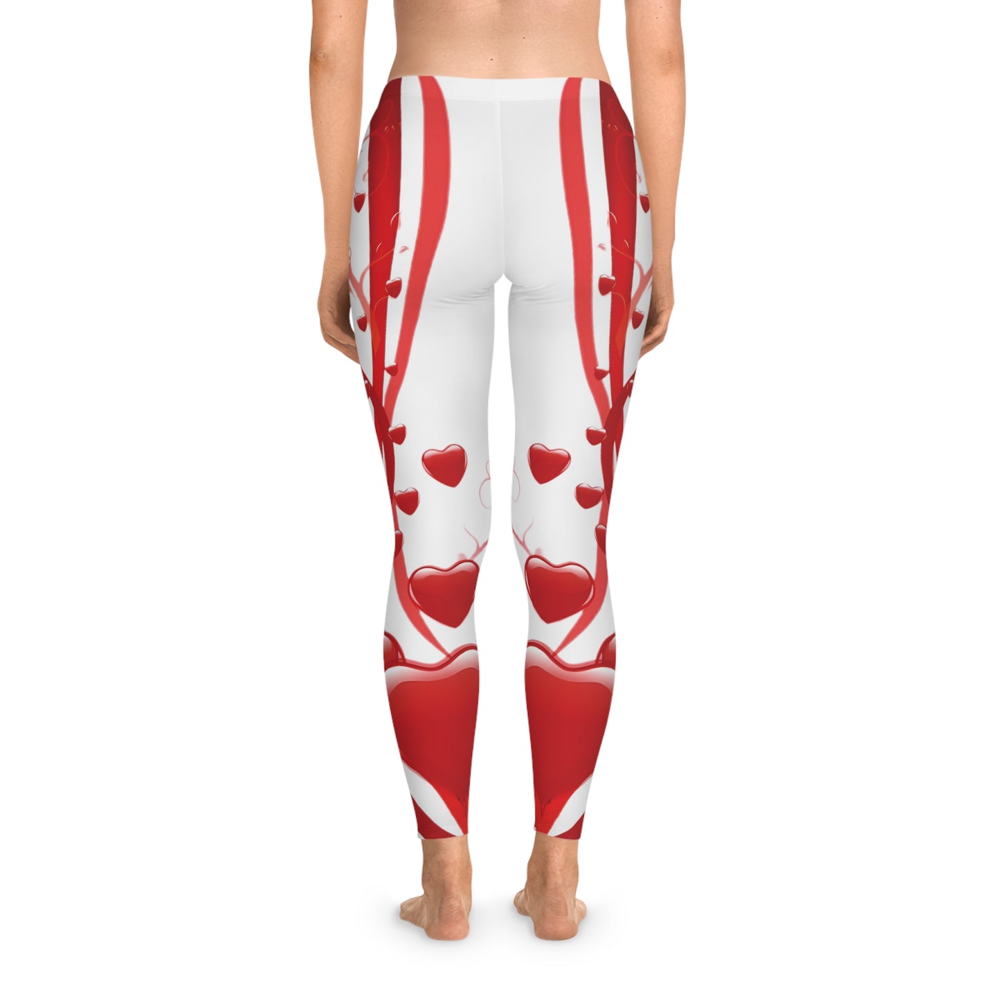Graphic Heart Leggings – Wear Your Heart in Style ❤️Trendy High-Quality Leggings - Inspired by Designer Fashion