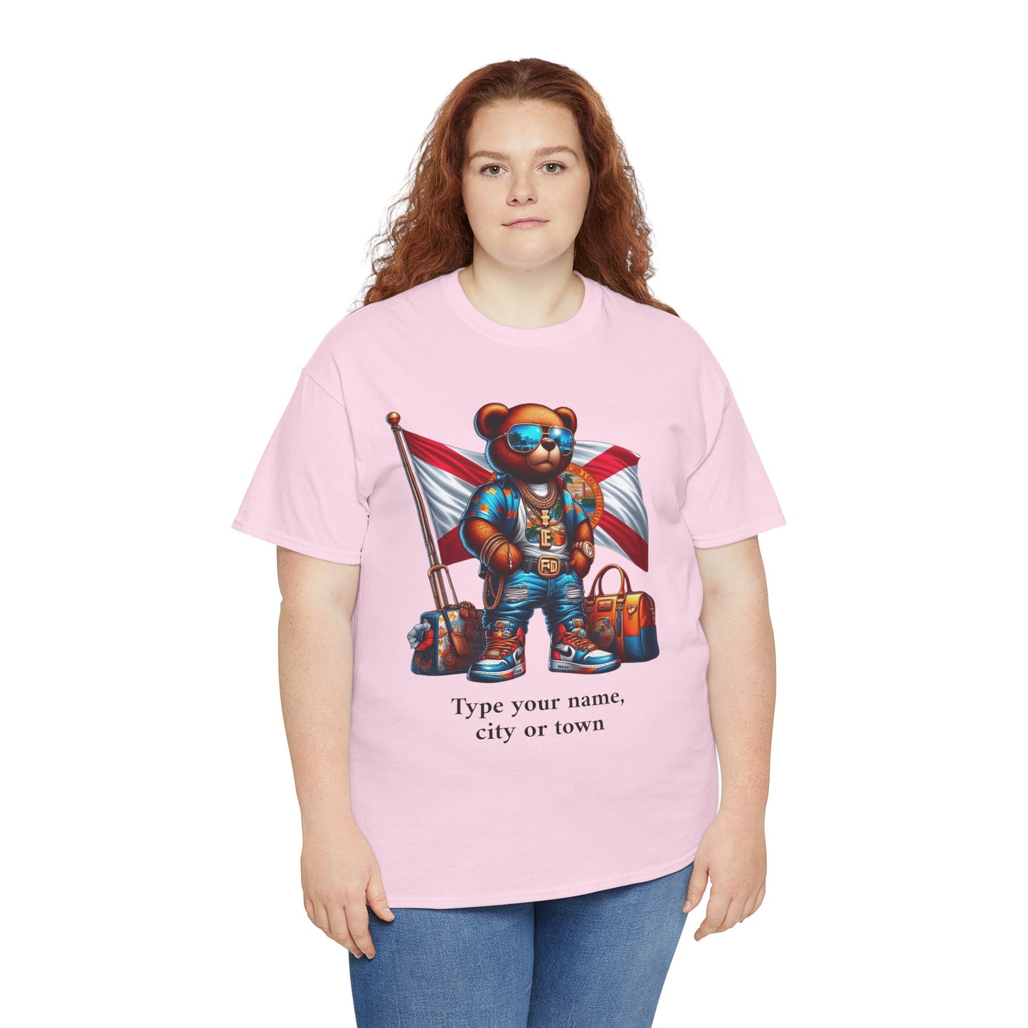 Florida Drip Bear (3) – Luxury Streetwear Graphic Tee - Personalized Unisex Shirt, also for Kids