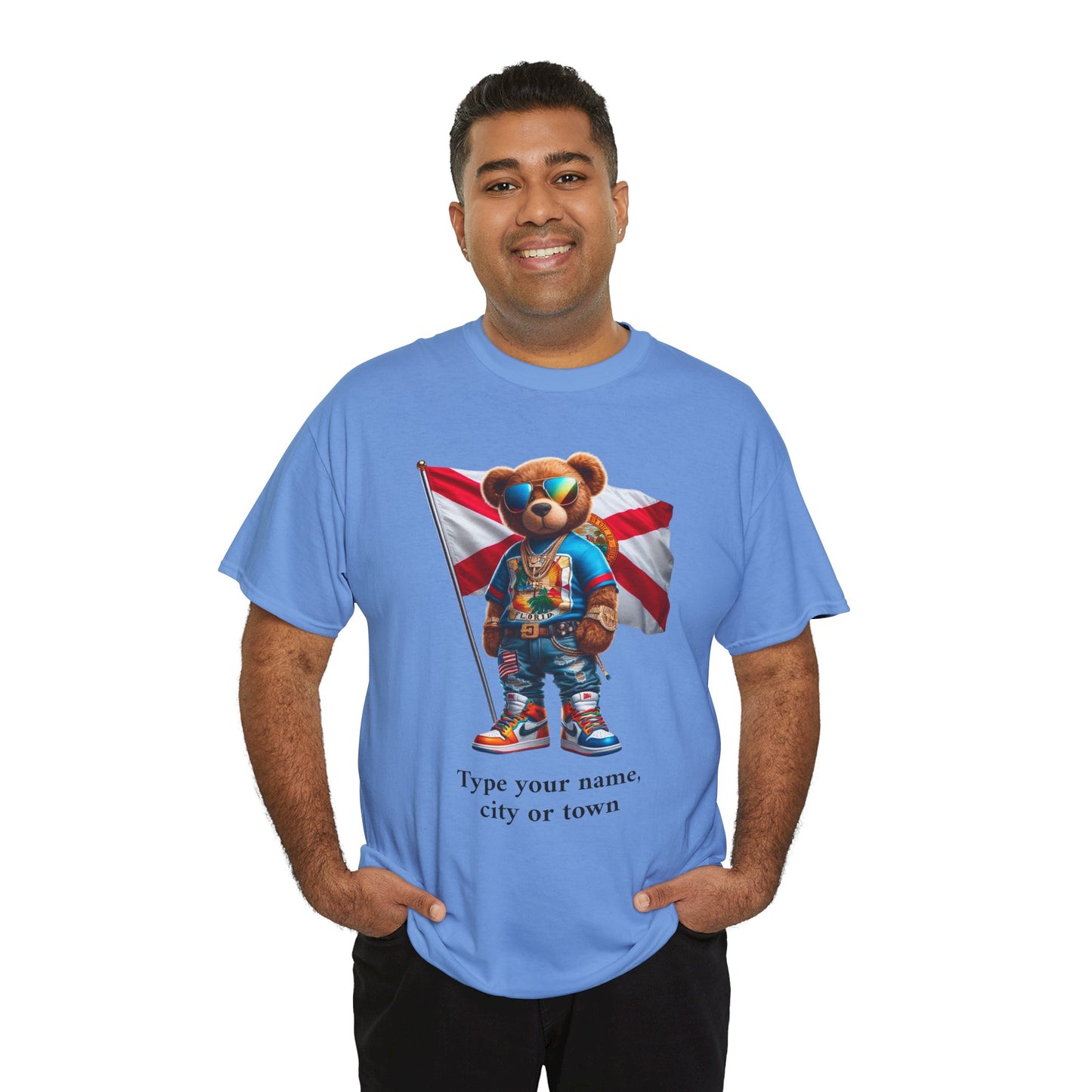 Florida Drip Bear #4 – Luxury Streetwear Graphic Tee - Personalized Unisex Shirt, also for Kids