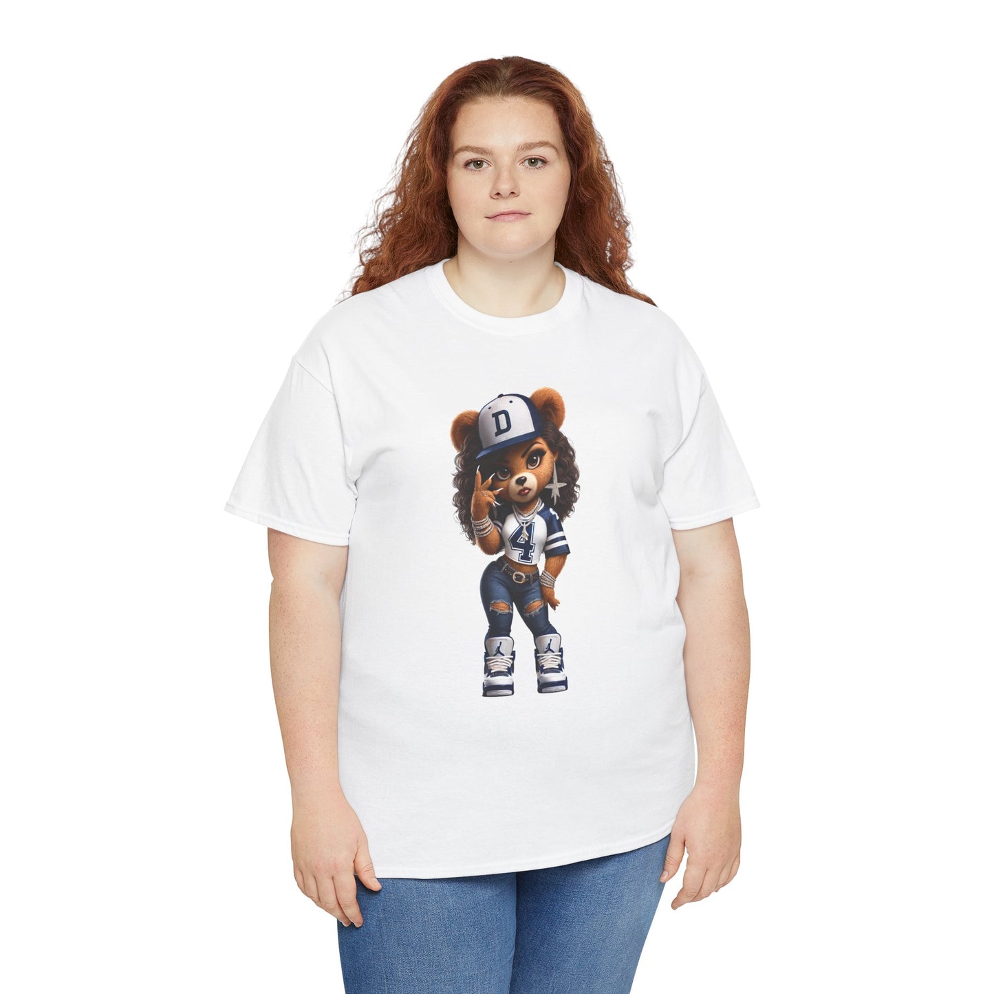 NFL Dallas Cowboys Women's Teddy Bear T-Shirt