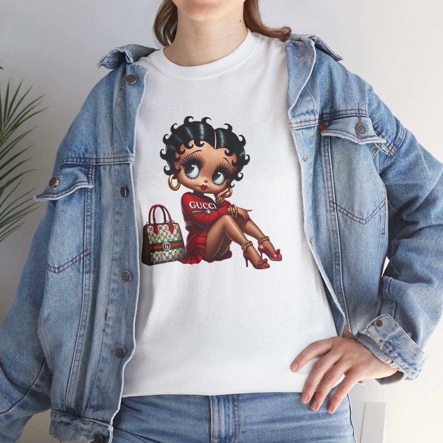 Graphic Tee Shirt - Stylish Betty Boop Inspired Design