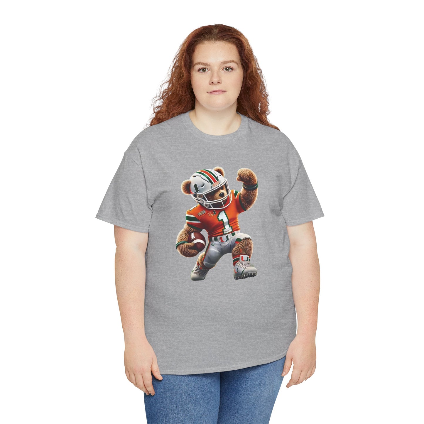 Miami Hurricanes Football Teddy Tee (Express Delivery available)