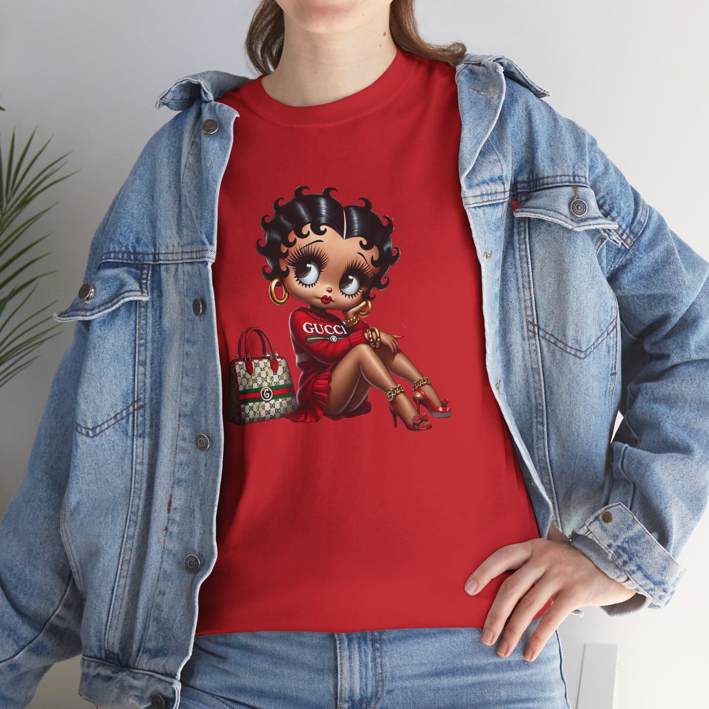 Graphic Tee Shirt - Stylish Betty Boop Inspired Design