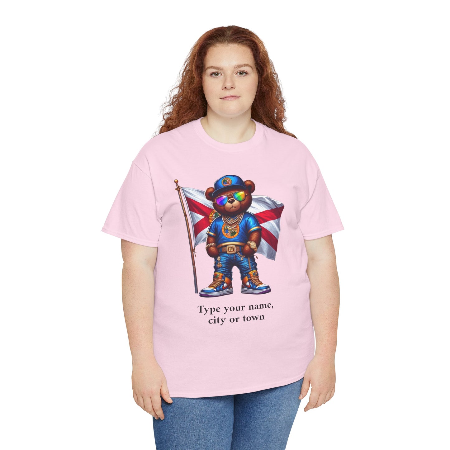 Florida Drip Bear #2 – Luxury Streetwear Graphic Tee - Personalized Unisex Shirt, also for Kids
