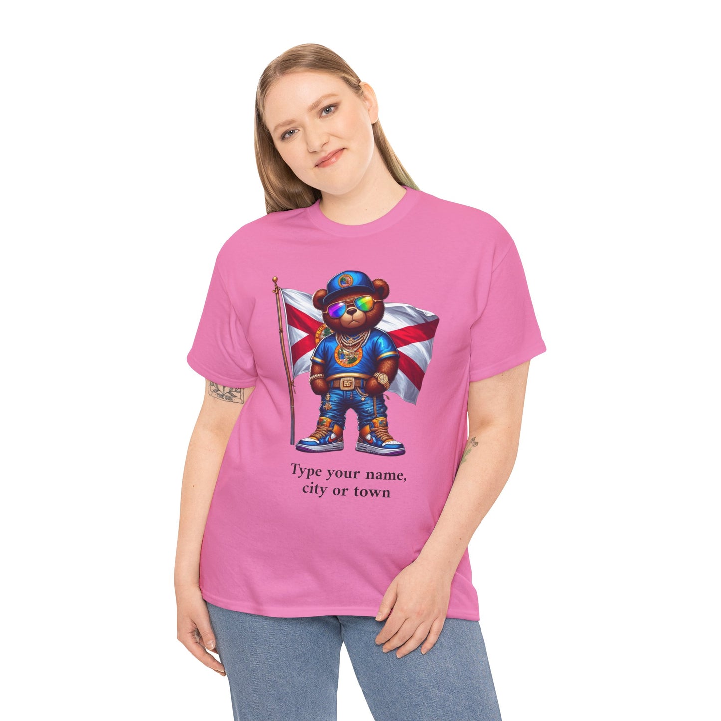 Florida Drip Bear #2 – Luxury Streetwear Graphic Tee - Personalized Unisex Shirt, also for Kids