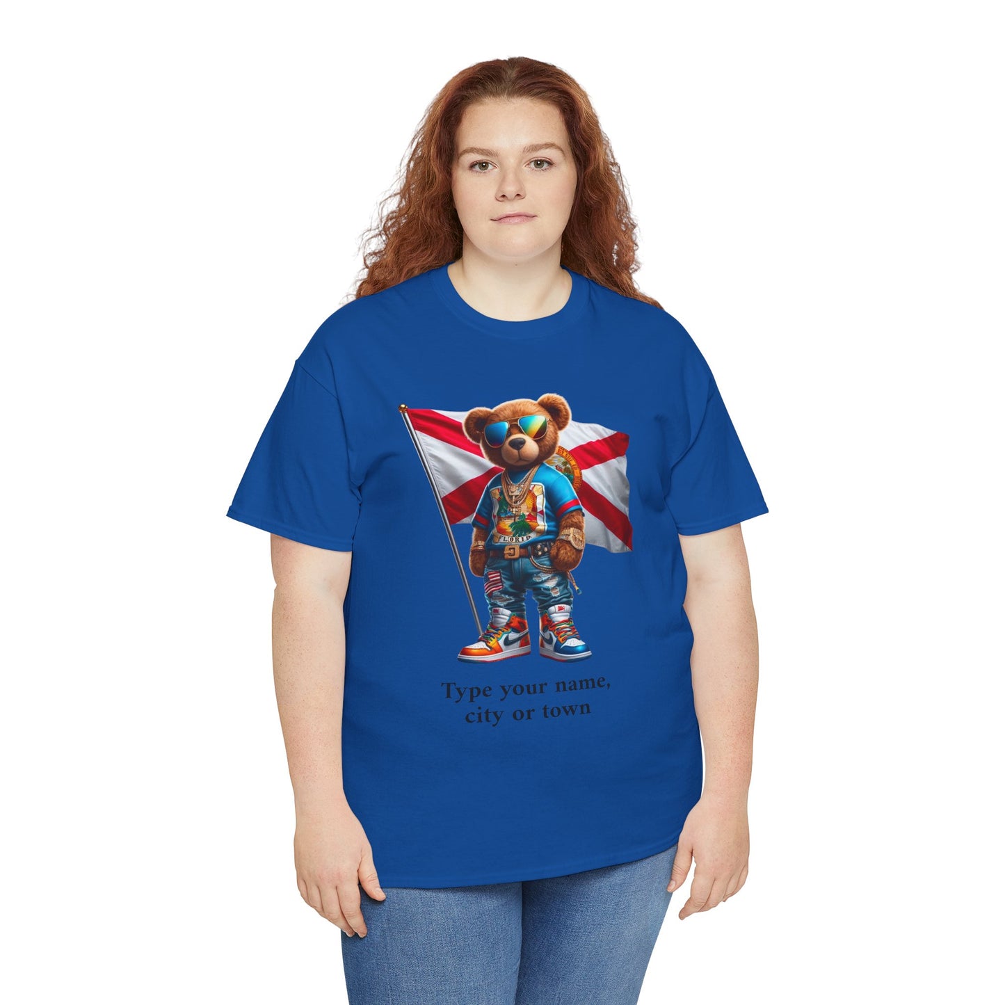 Florida Drip Bear #4 – Luxury Streetwear Graphic Tee - Personalized Unisex Shirt, also for Kids