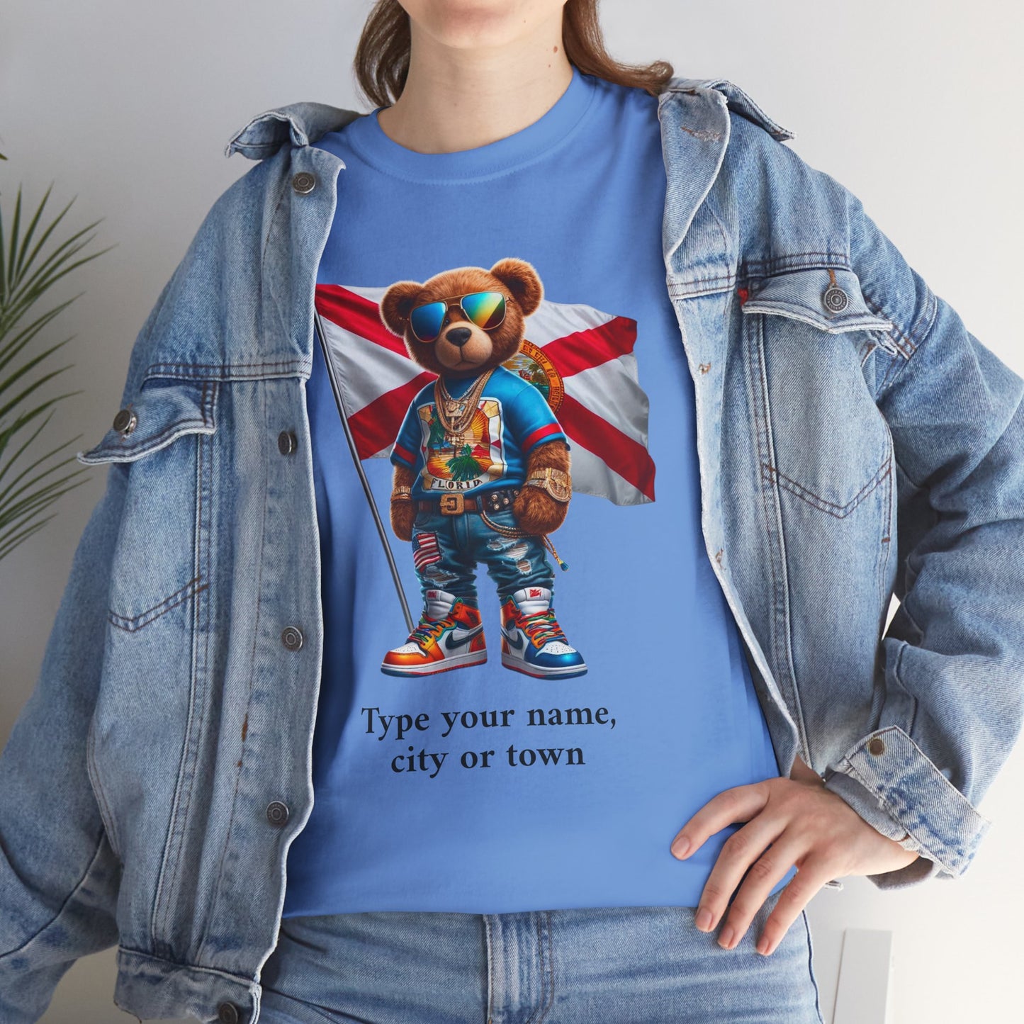 Florida Drip Bear #4 – Luxury Streetwear Graphic Tee - Personalized Unisex Shirt, also for Kids