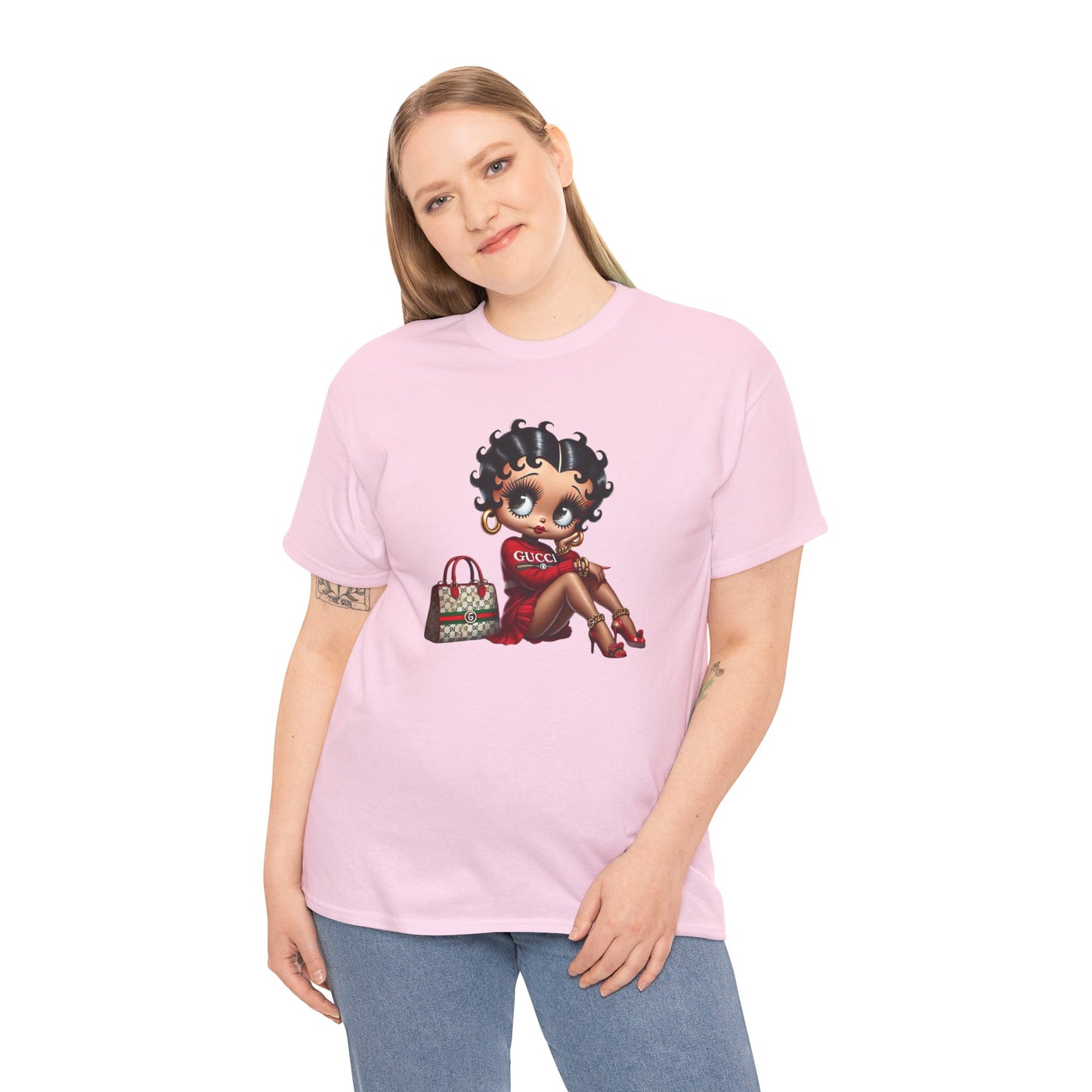 Graphic Tee Shirt - Stylish Betty Boop Inspired Design