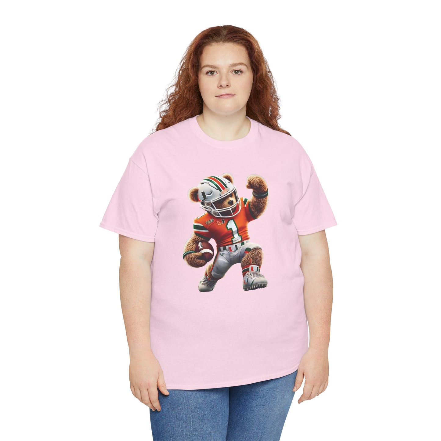 Miami Hurricanes Football Teddy Tee (Express Delivery available)