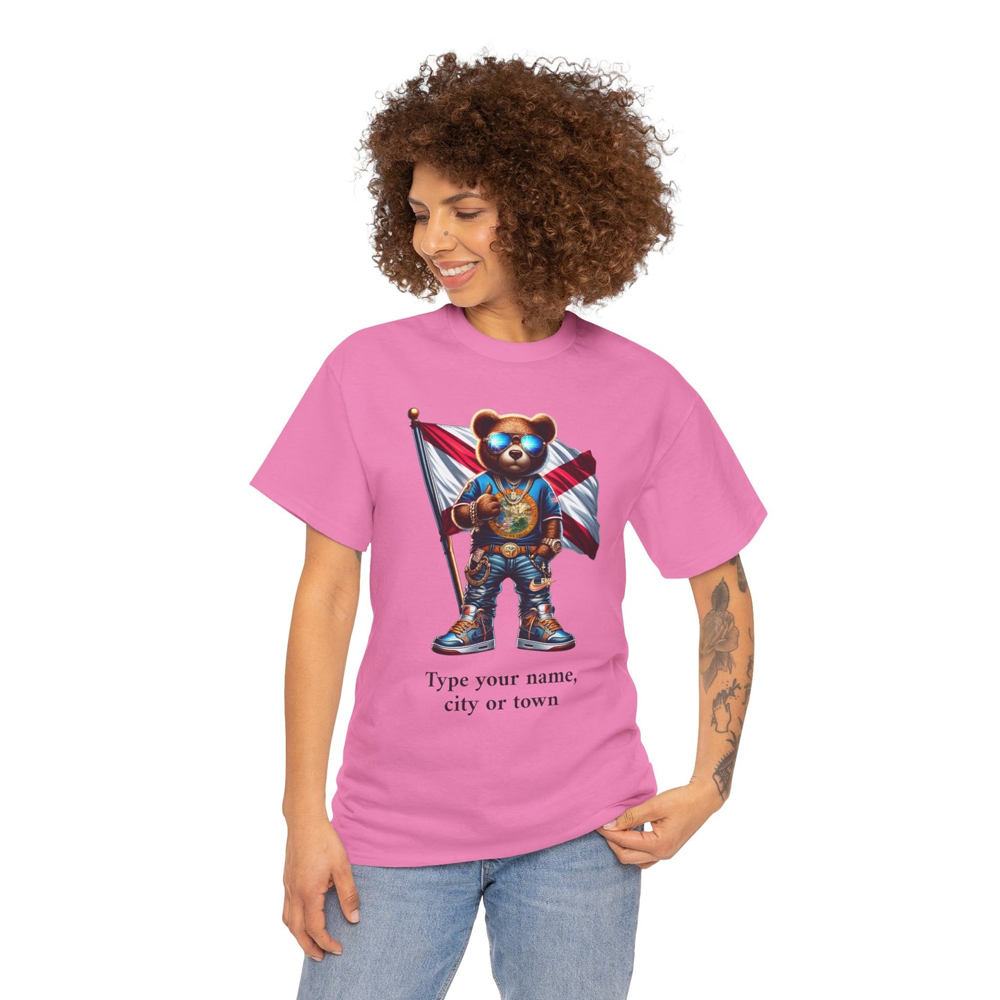 Florida Drip Bear #1 – Luxury Streetwear Graphic Tee - Personalized Unisex Shirt, also for Kids