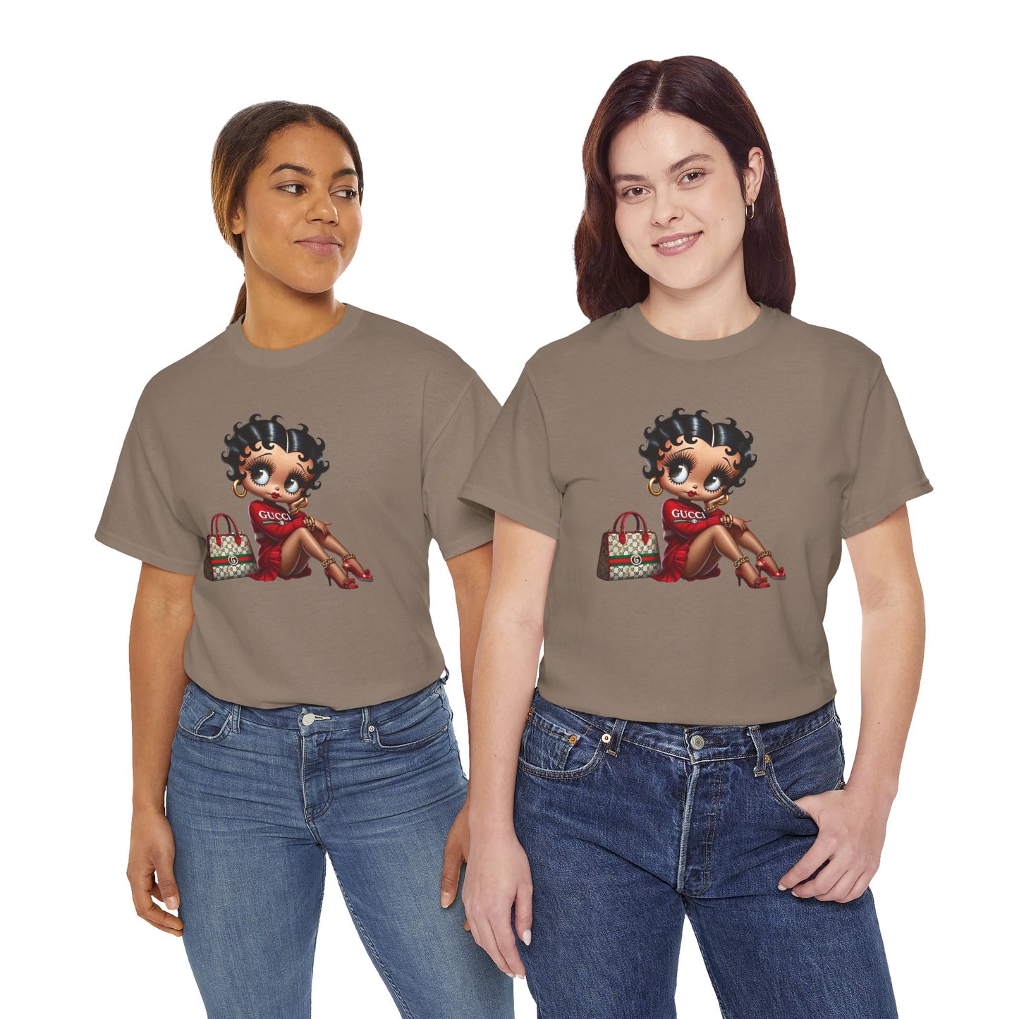 Graphic Tee Shirt - Stylish Betty Boop Inspired Design