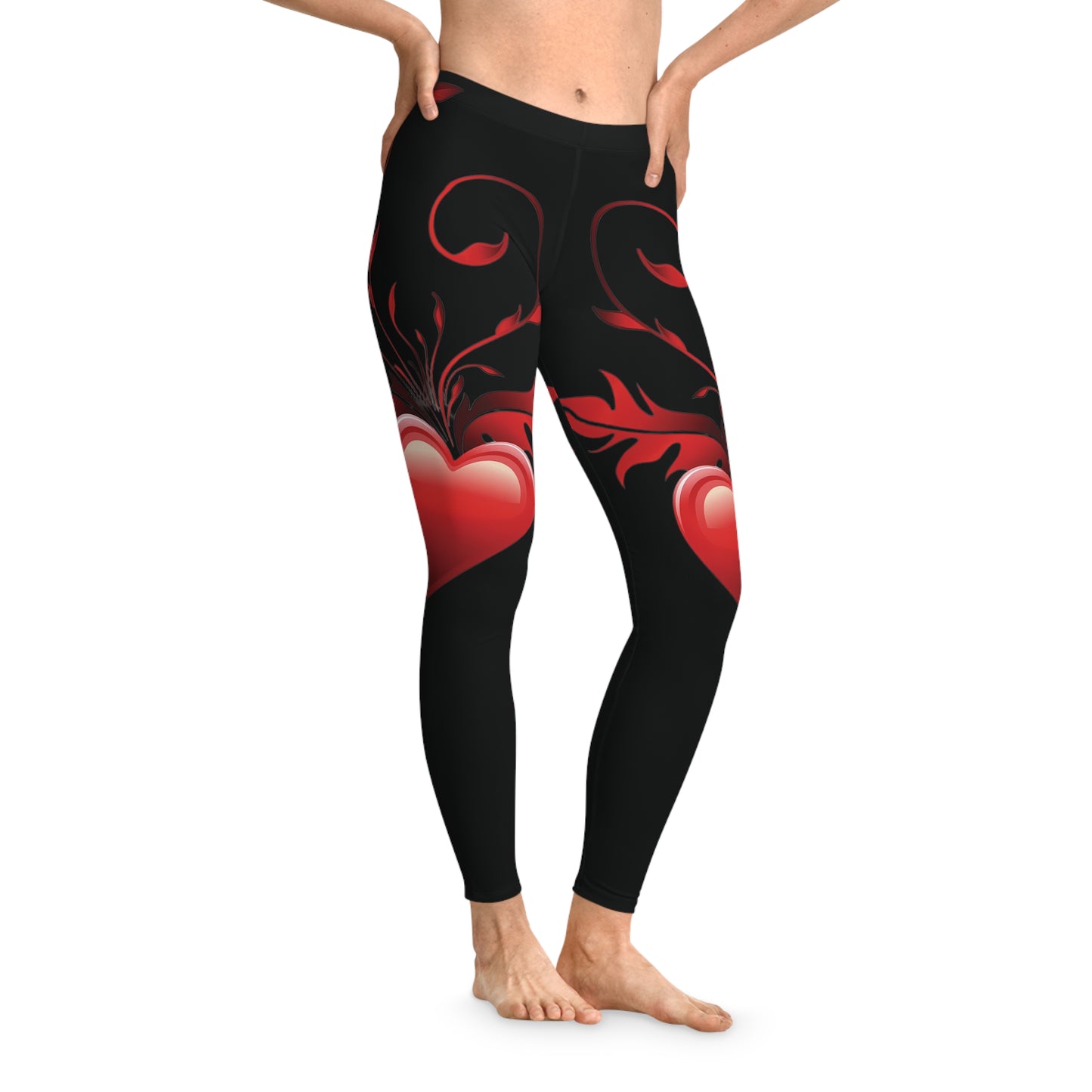 Graphic Heart Leggings – Wear Your Heart in Style ❤️
