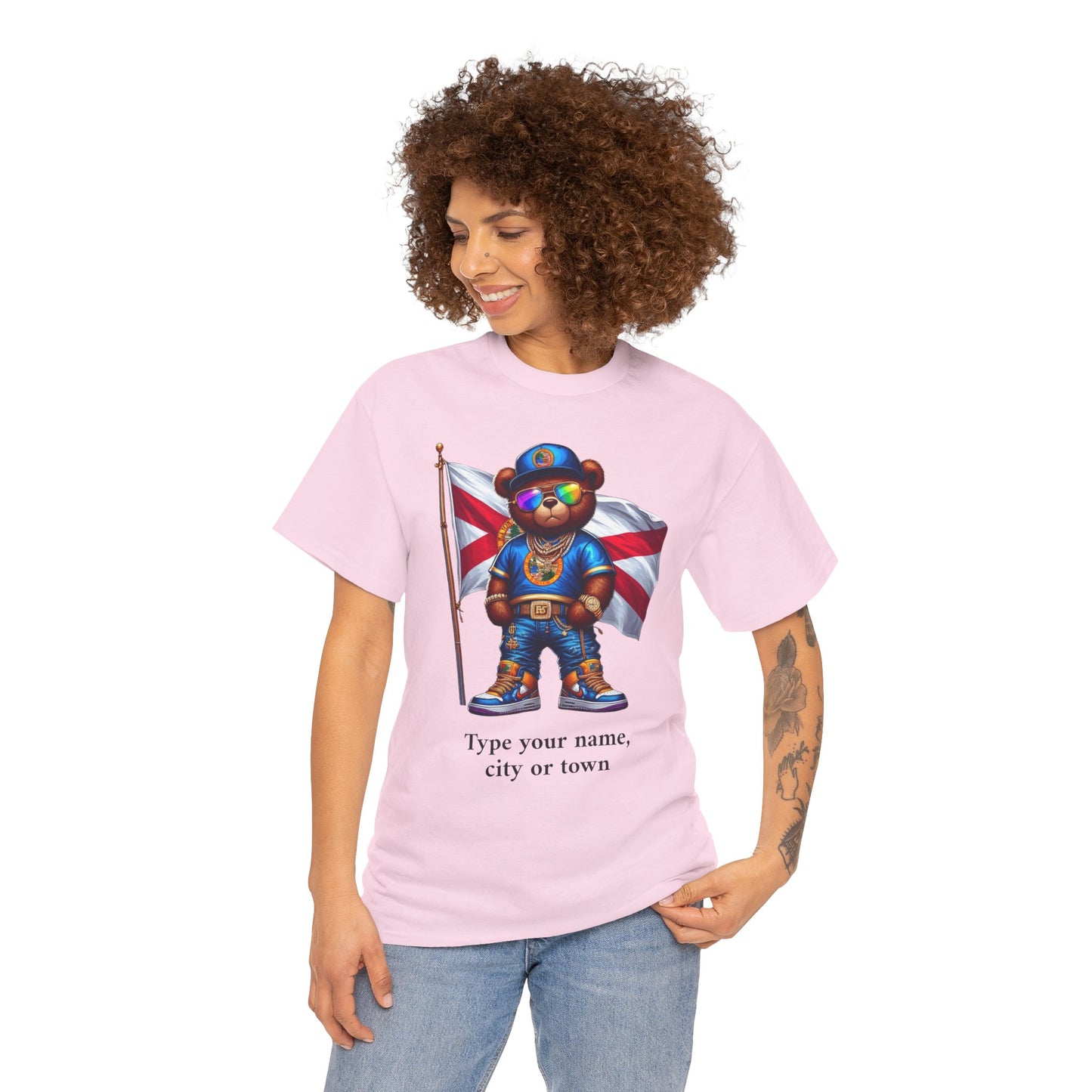 Florida Drip Bear #2 – Luxury Streetwear Graphic Tee - Personalized Unisex Shirt, also for Kids