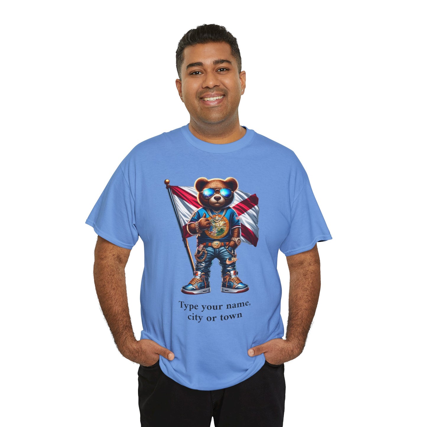 Florida Drip Bear #1 – Luxury Streetwear Graphic Tee - Personalized Unisex Shirt, also for Kids