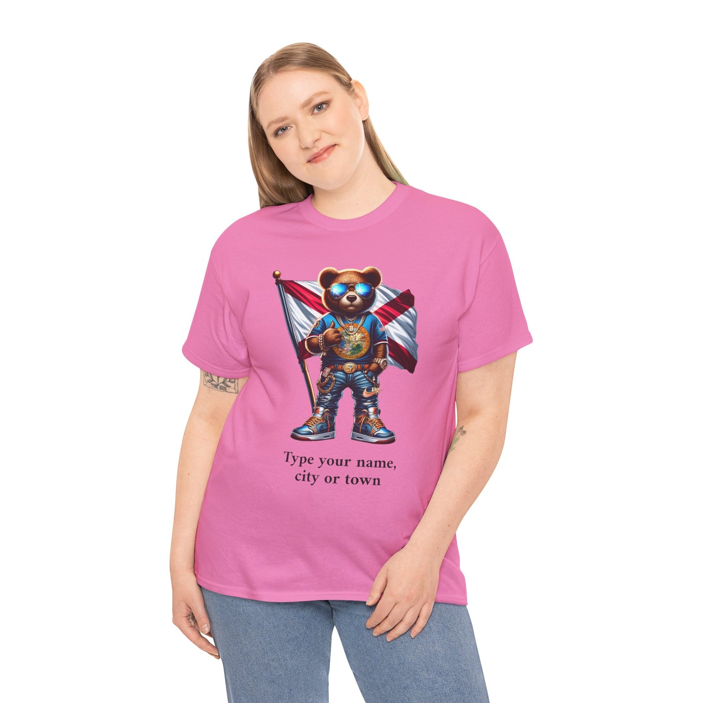 Florida Drip Bear #1 – Luxury Streetwear Graphic Tee - Personalized Unisex Shirt, also for Kids