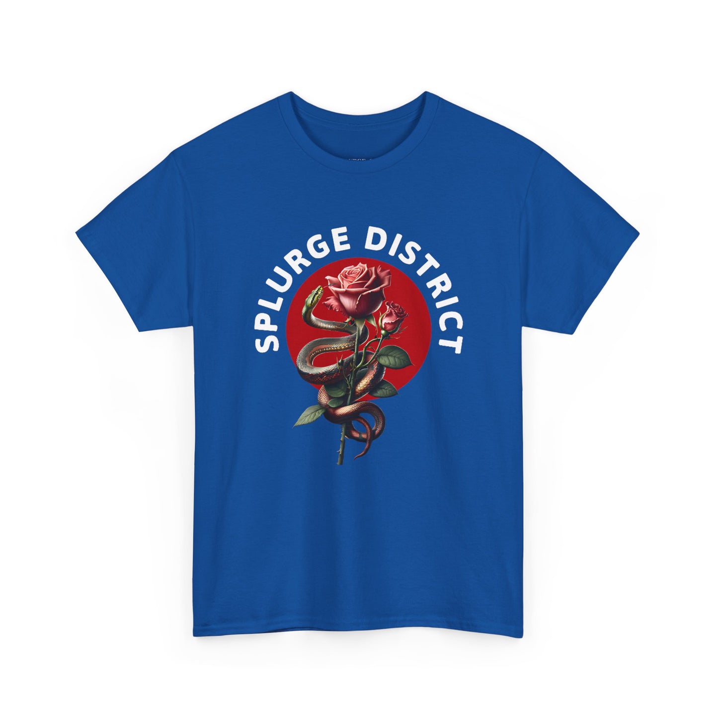 Splurge District Graphic Tee - with Rose Design