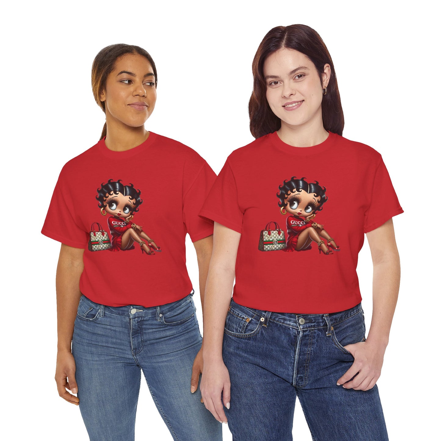 Graphic Tee Shirt - Stylish Betty Boop Inspired Design