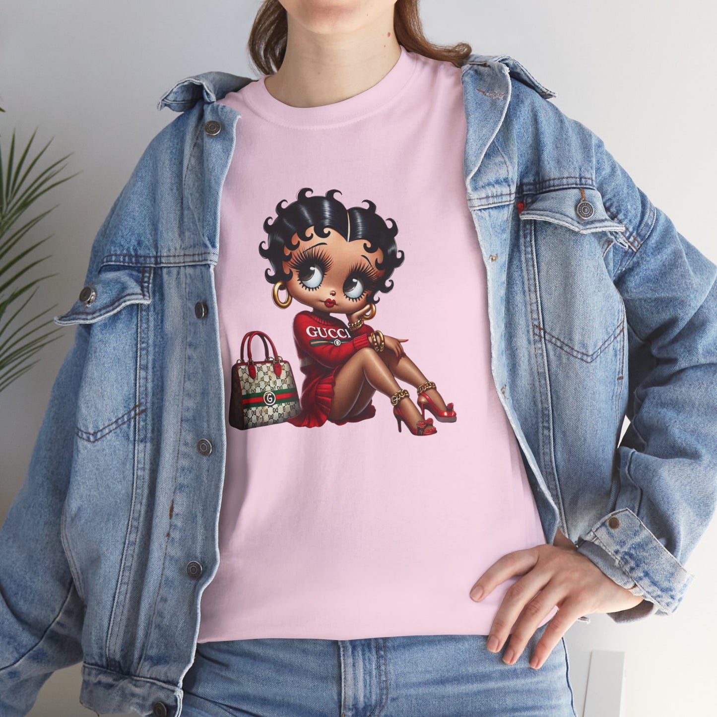 Graphic Tee Shirt - Stylish Betty Boop Inspired Design