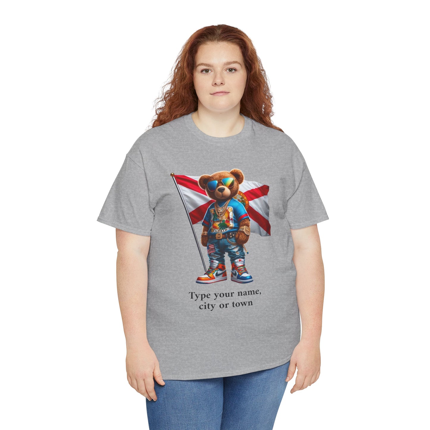 Florida Drip Bear #4 – Luxury Streetwear Graphic Tee - Personalized Unisex Shirt, also for Kids