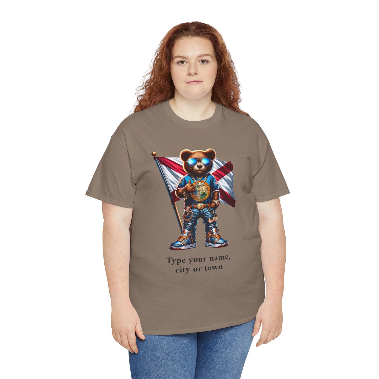 Florida Drip Bear #1 – Luxury Streetwear Graphic Tee - Personalized Unisex Shirt, also for Kids