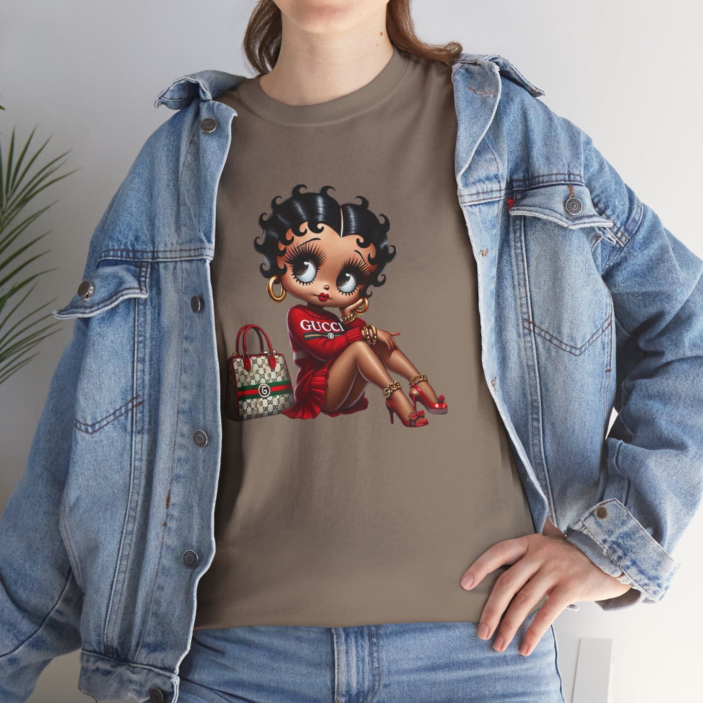 Graphic Tee Shirt - Stylish Betty Boop Inspired Design