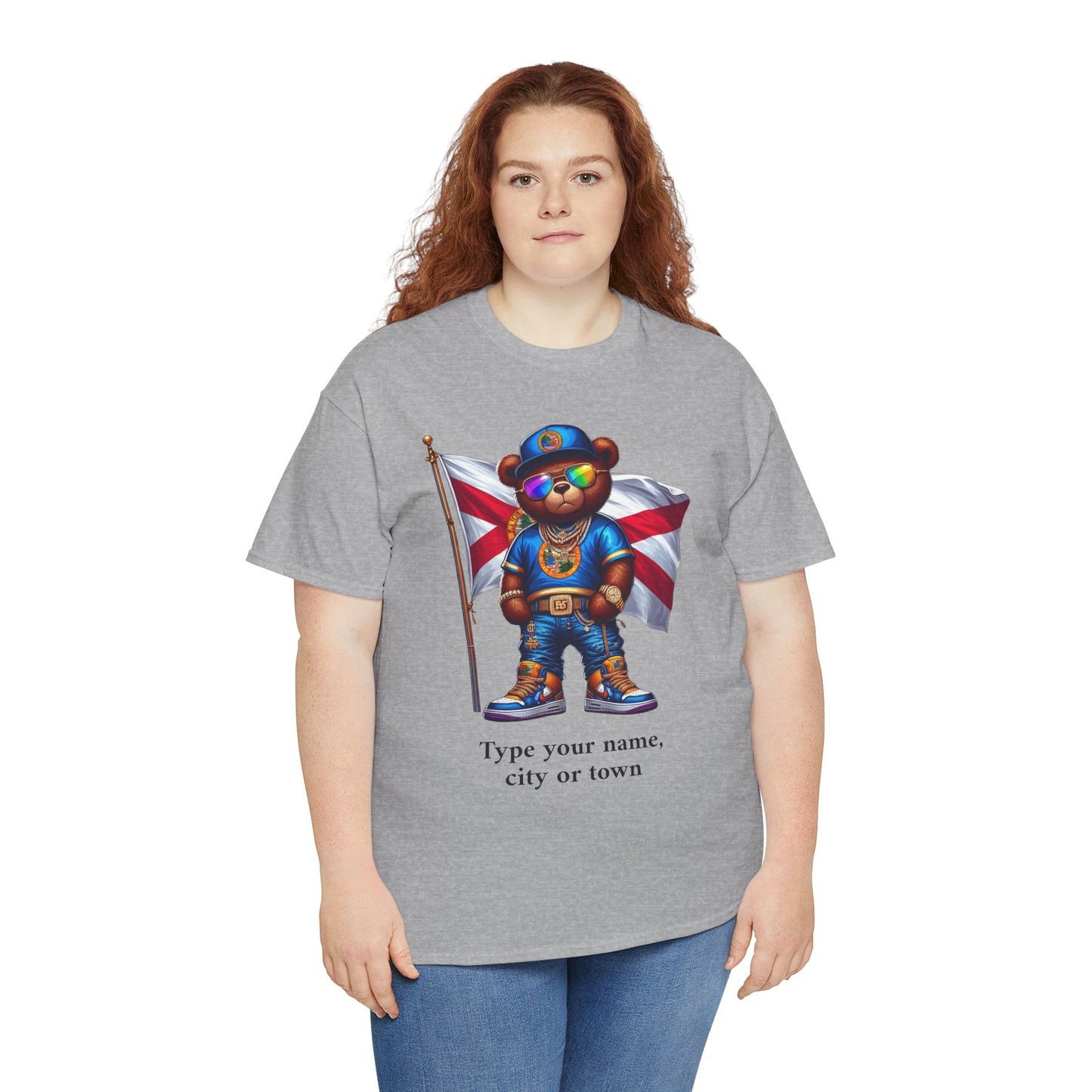 Florida Drip Bear #2 – Luxury Streetwear Graphic Tee - Personalized Unisex Shirt, also for Kids