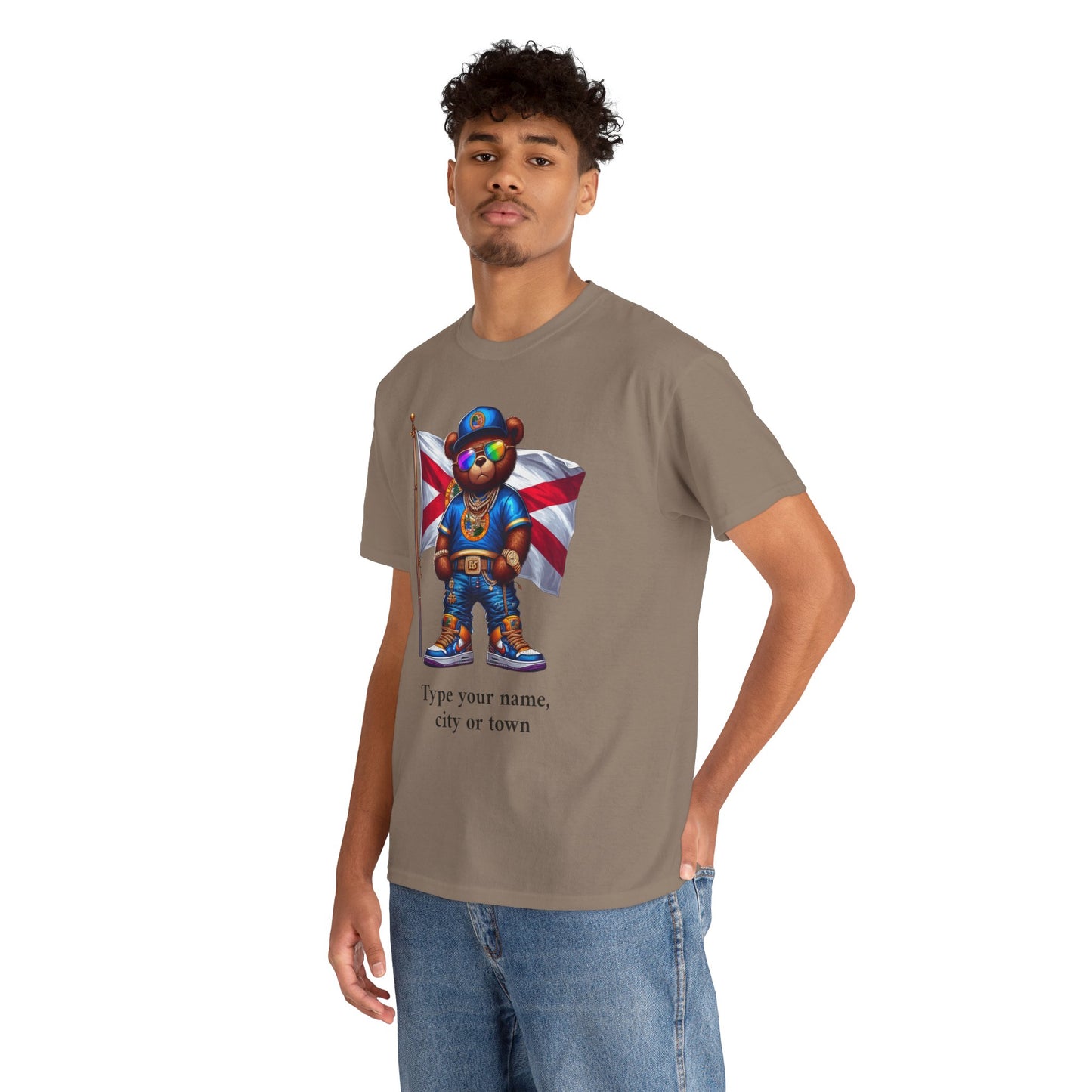 Florida Drip Bear #2 – Luxury Streetwear Graphic Tee - Personalized Unisex Shirt, also for Kids