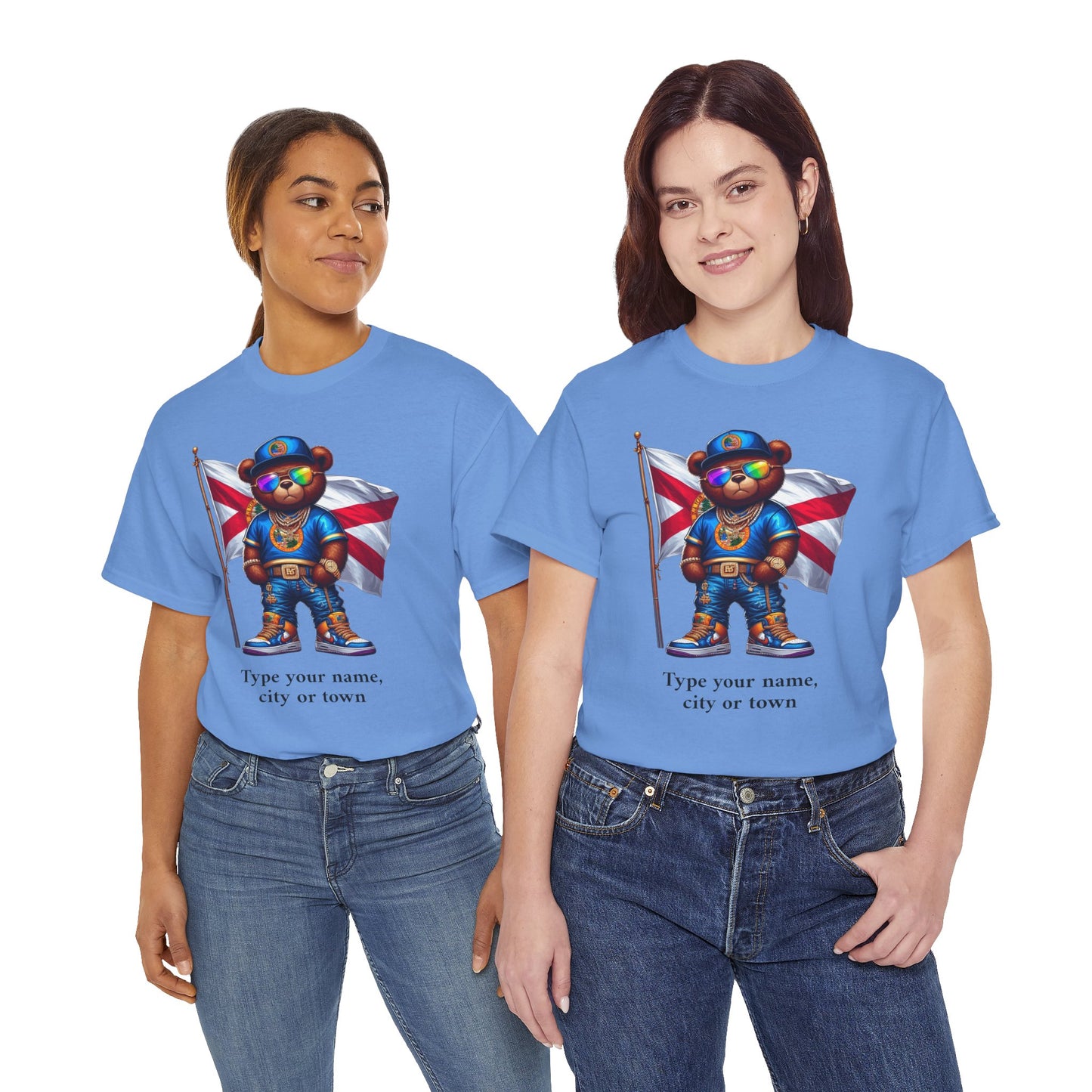 Florida Drip Bear #2 – Luxury Streetwear Graphic Tee - Personalized Unisex Shirt, also for Kids