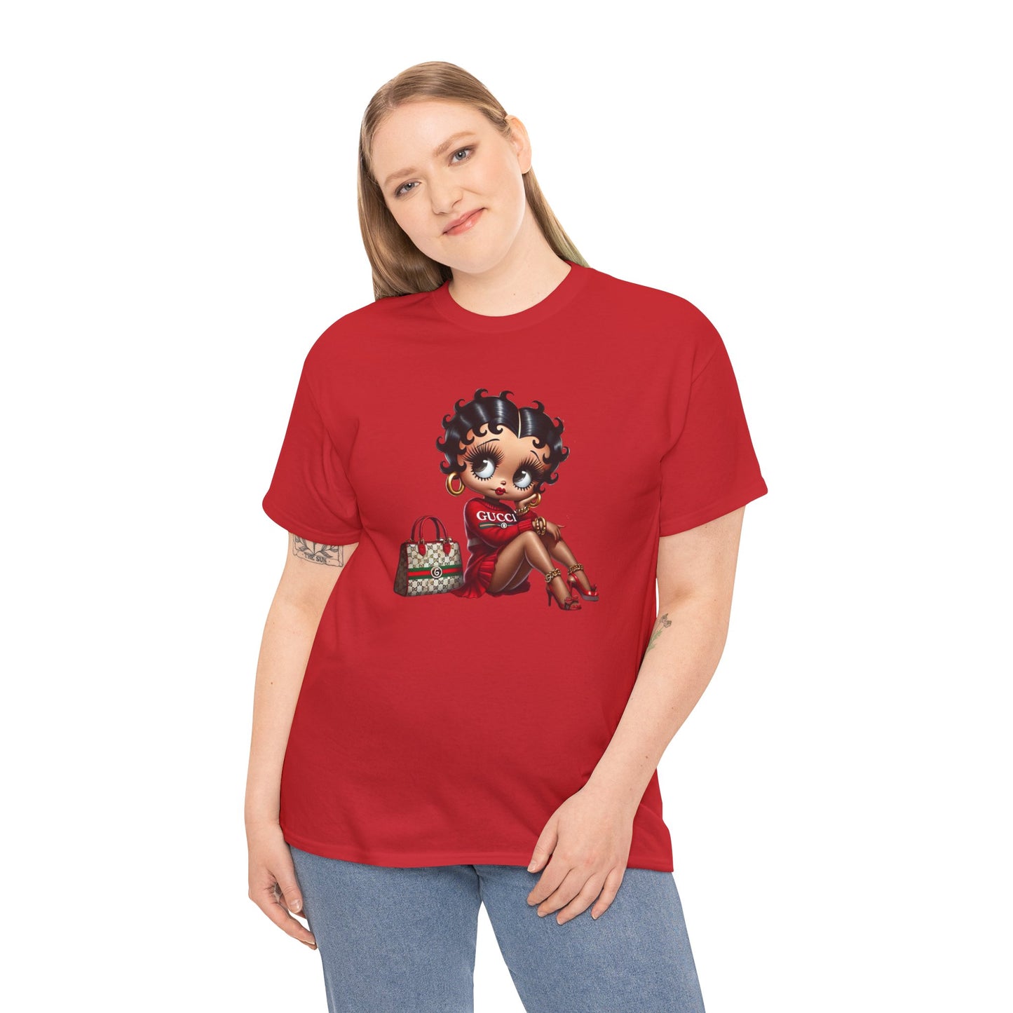 Graphic Tee Shirt - Stylish Betty Boop Inspired Design